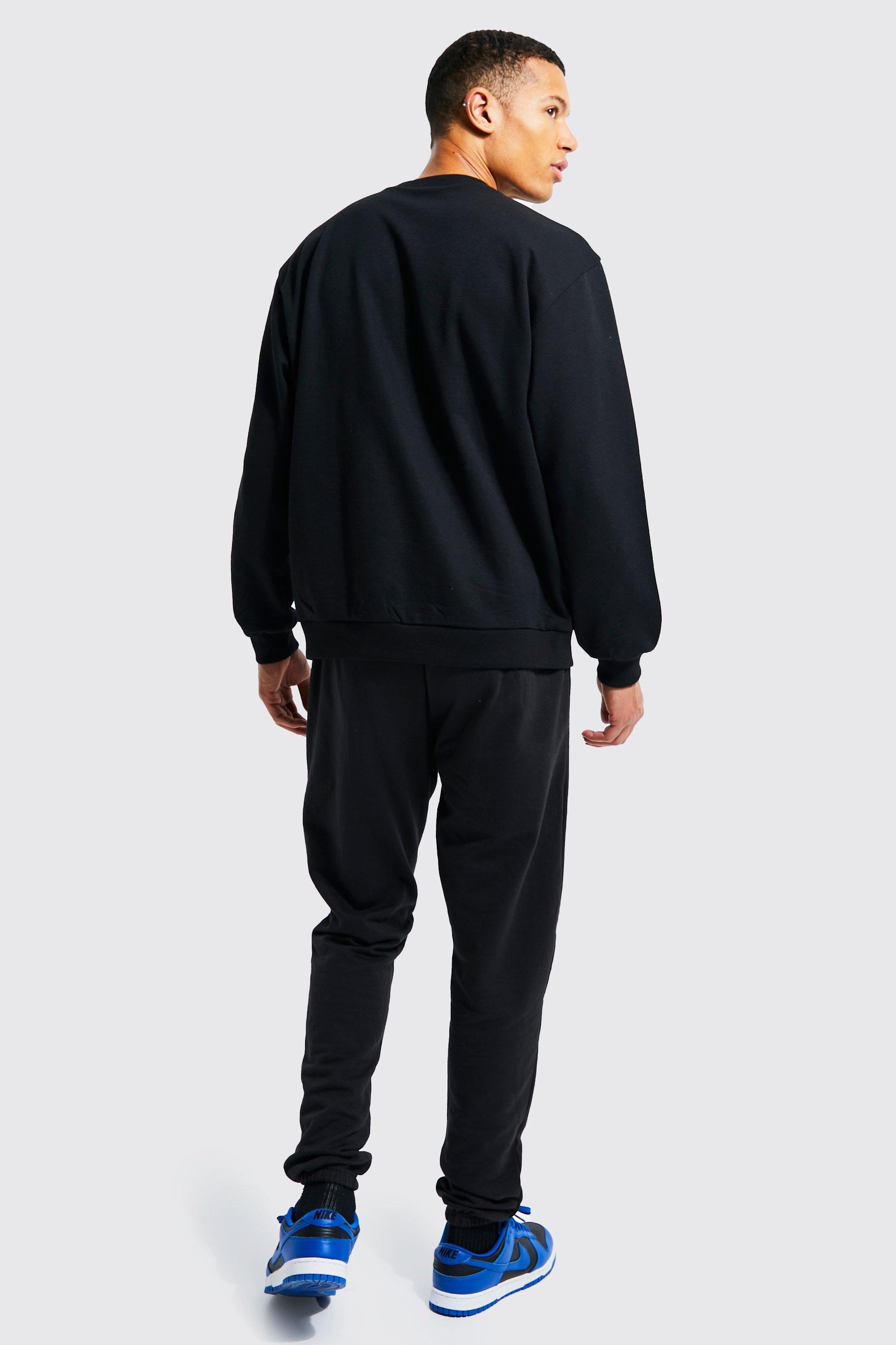 Tall Homme Flame Graphic Jogger