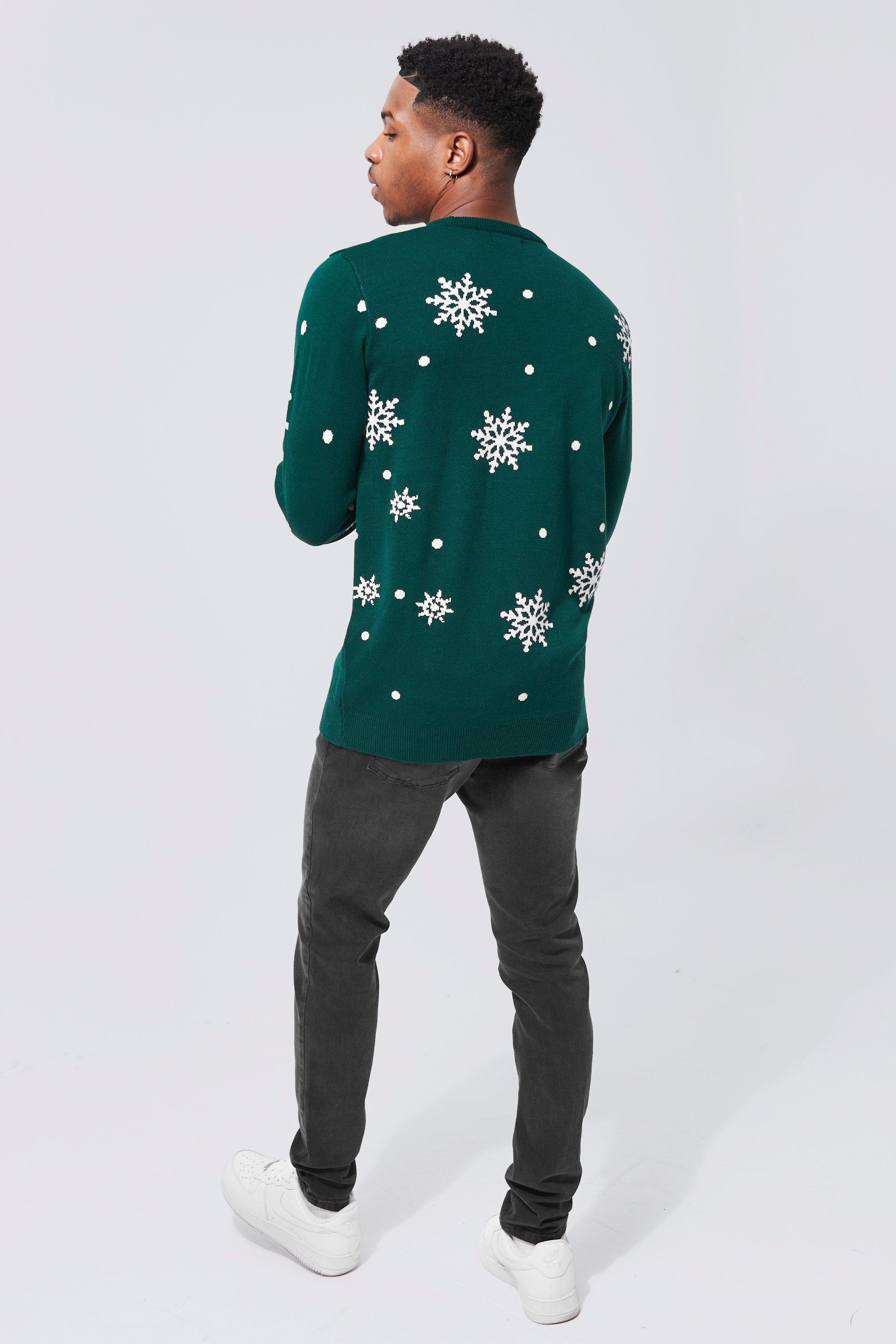 Boohoo mens shop christmas jumpers