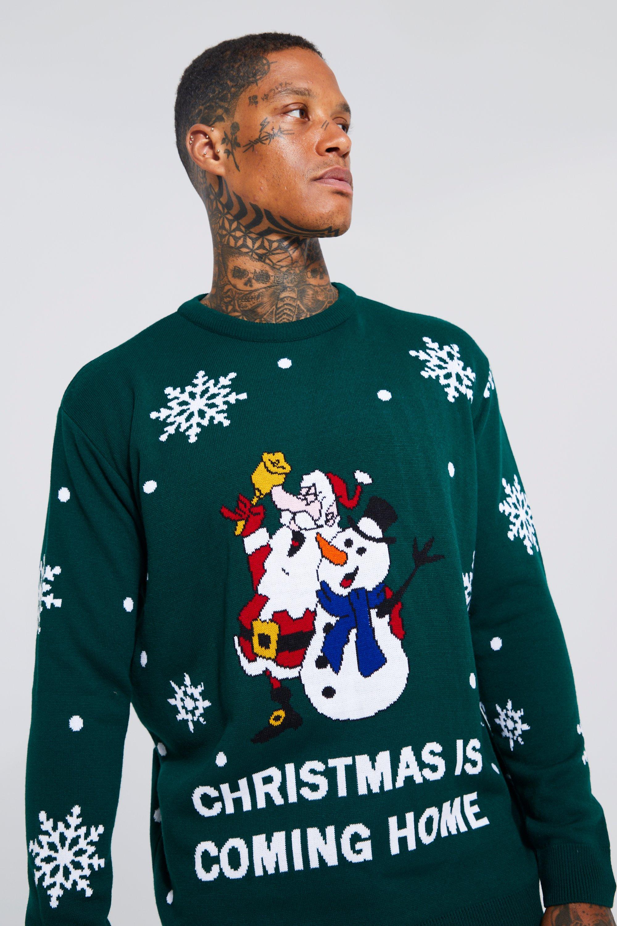 Green shop christmas jumper