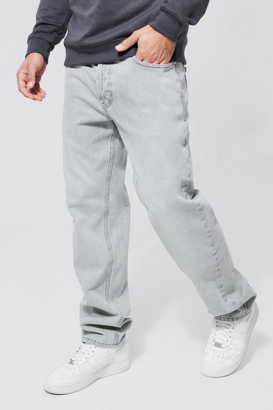 Sage vert Relaxed Overdye Pocket Detail Jeans image number 1