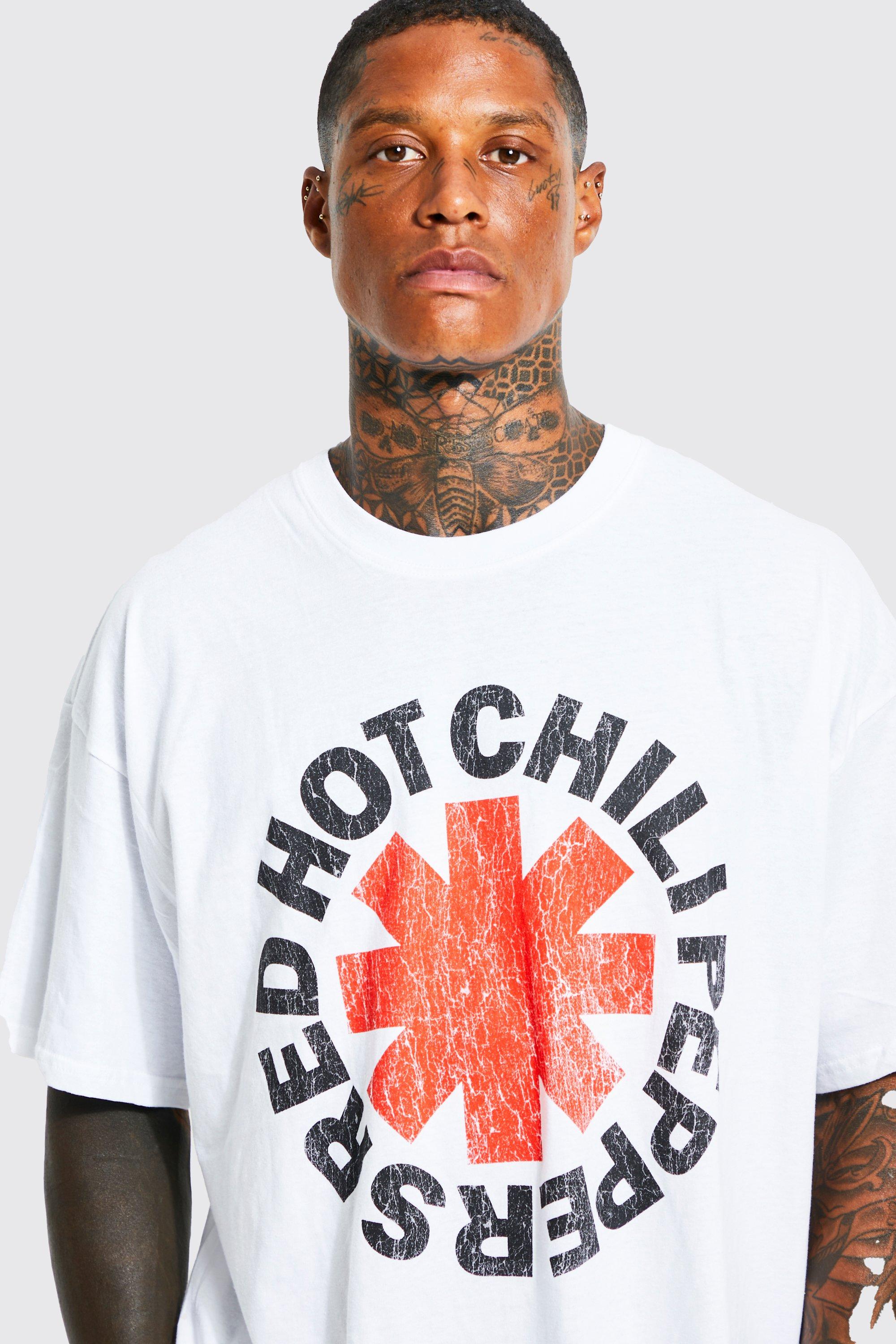 Red hot chili peppers t shirt online