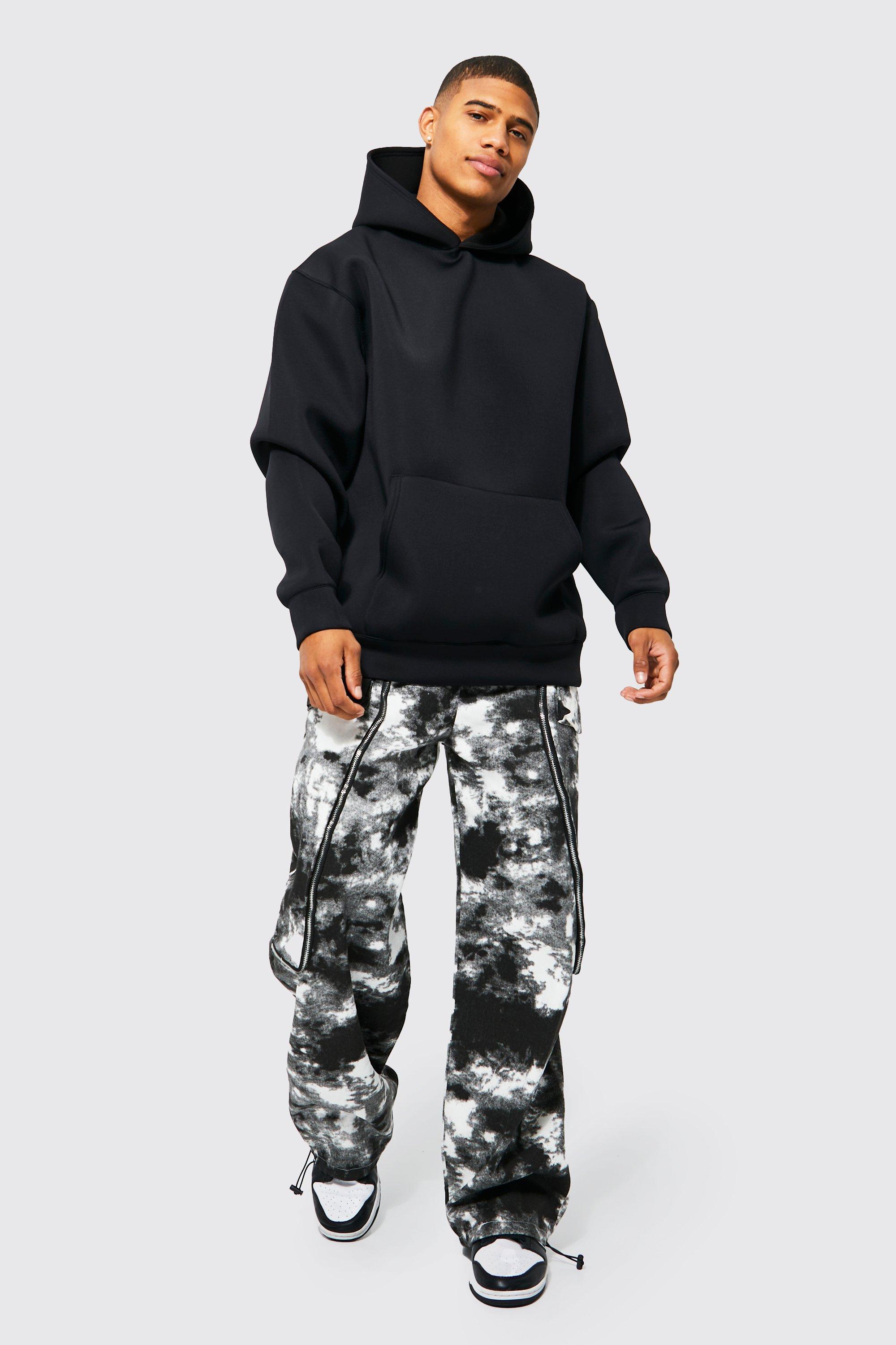 Oversized Bonded Scuba Hooded Tracksuit