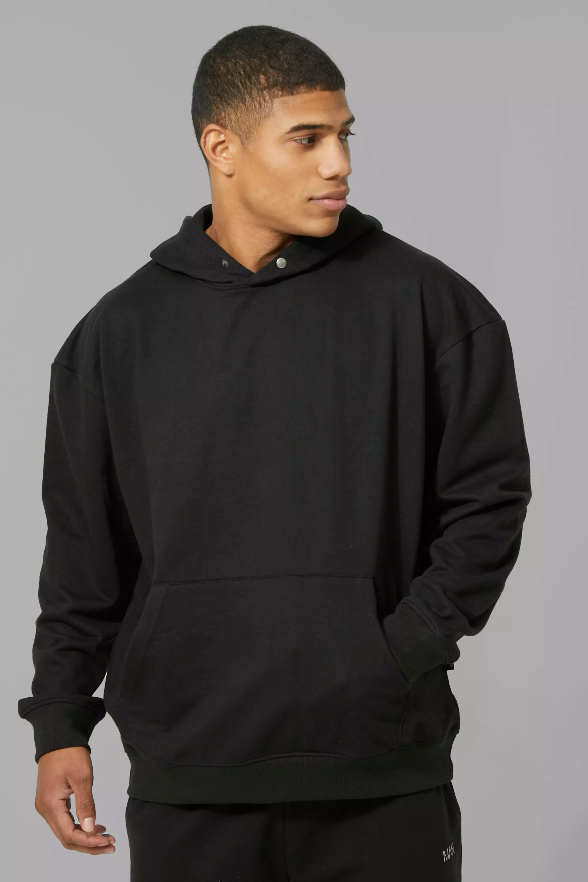 Black Man Active Oversized Hoodie alternative image