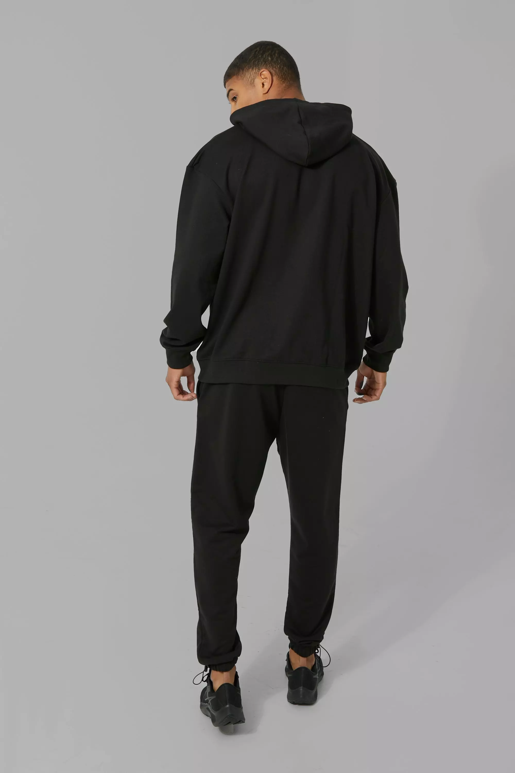 Black Man Active Oversized Hoodie alternative image