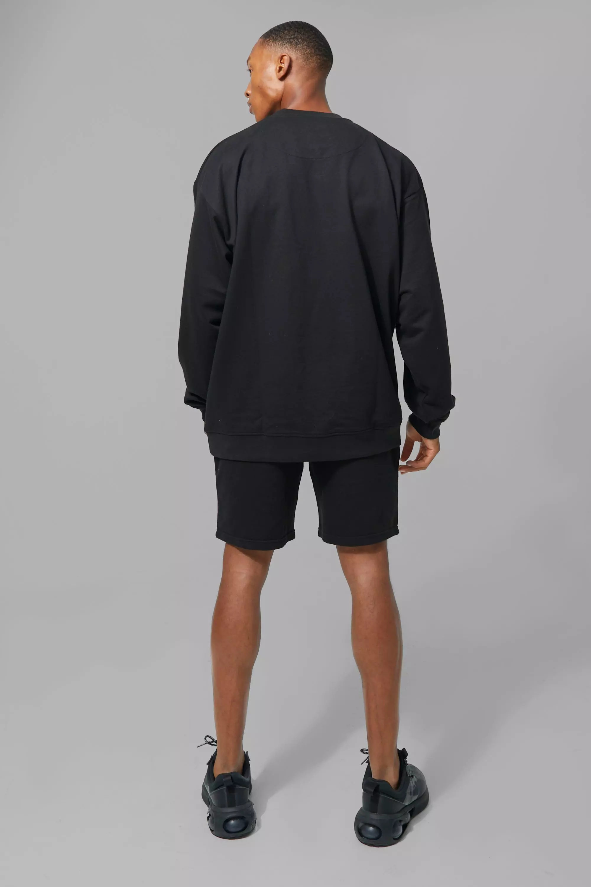 Black Man Active Oversized Sweatshirt alternative image