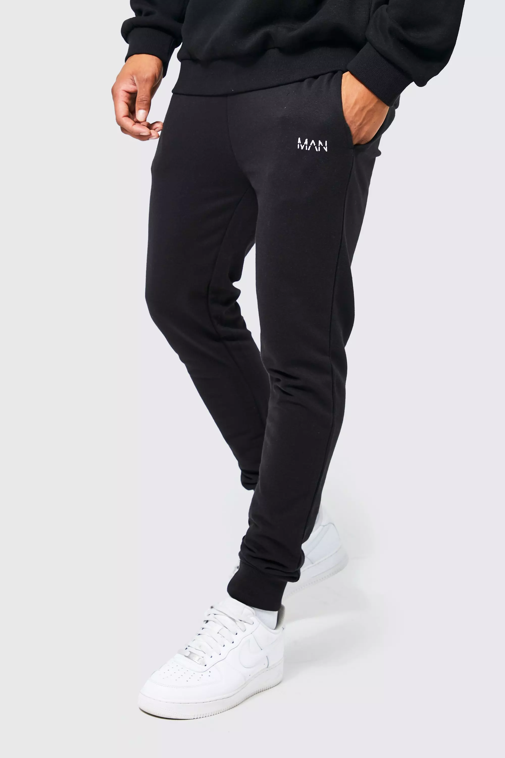 Nicce black cheap skinny joggers