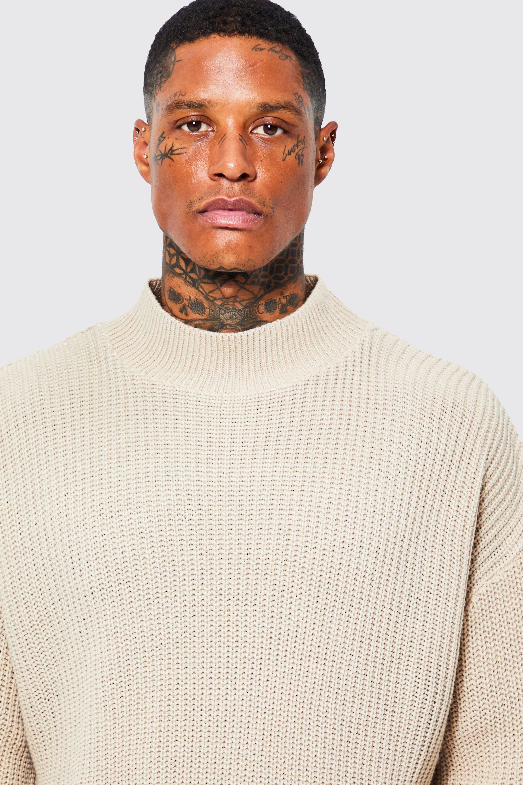 Sweater with thumb holes mens online