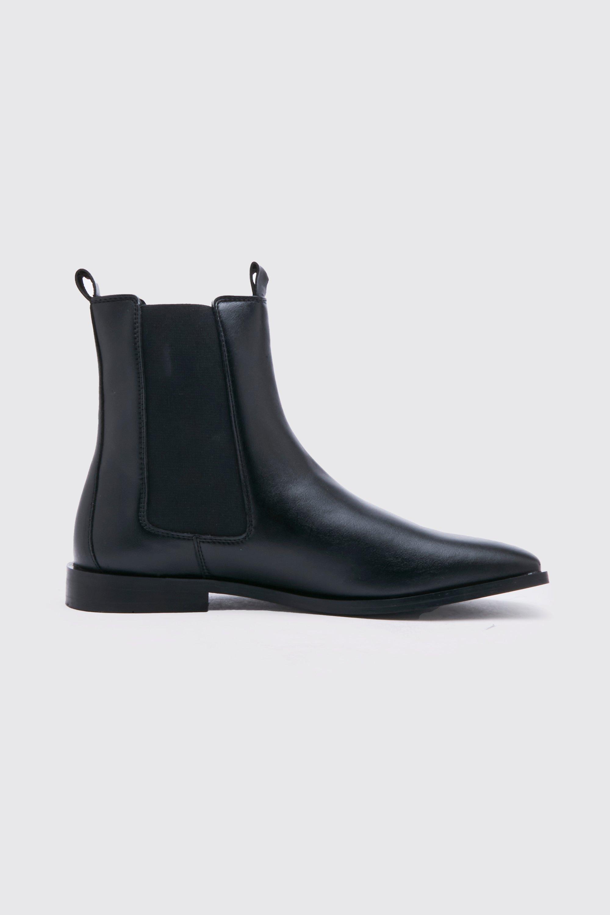 Square Toe Chelsea Boot | boohoo CA Square Toe Chelsea Boot | boohoo CA
