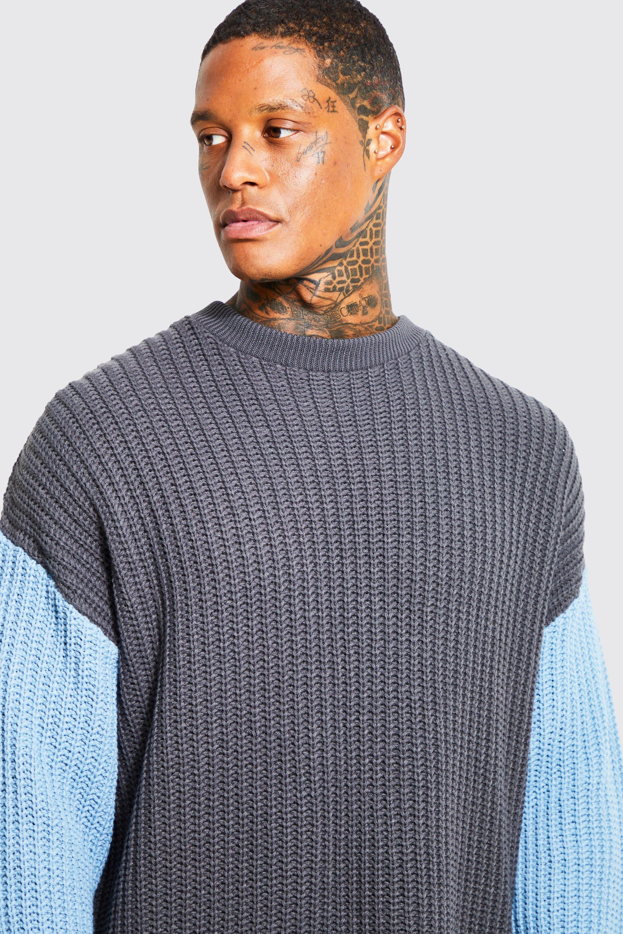 Mens chunky fishermans clearance jumper