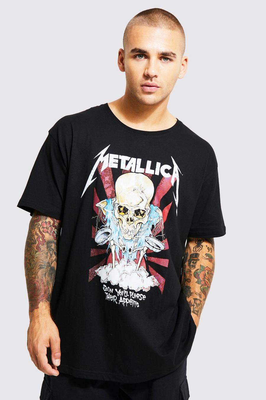 Black Metallica Oversize t-shirt
