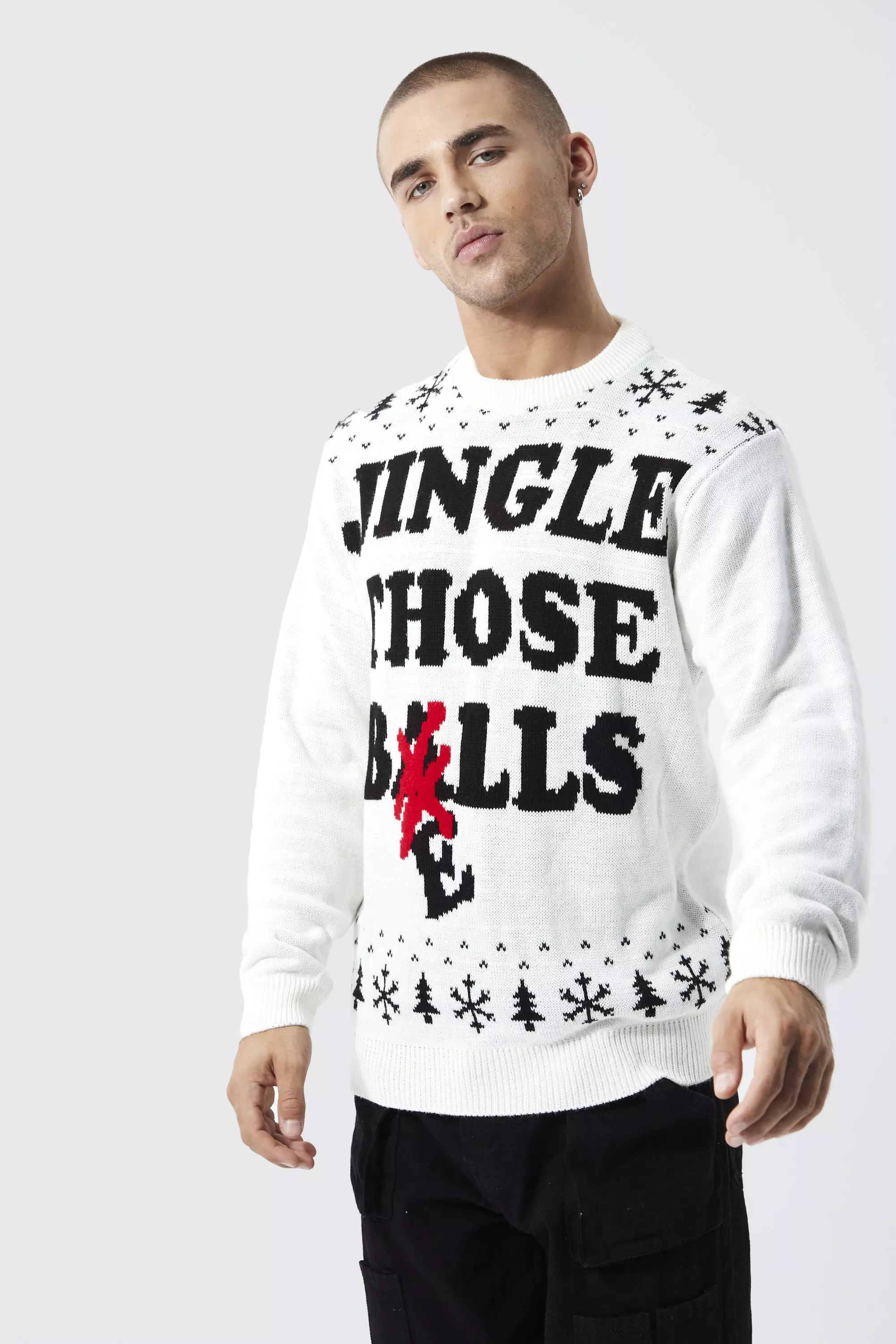 Flossing all the shop way christmas jumper