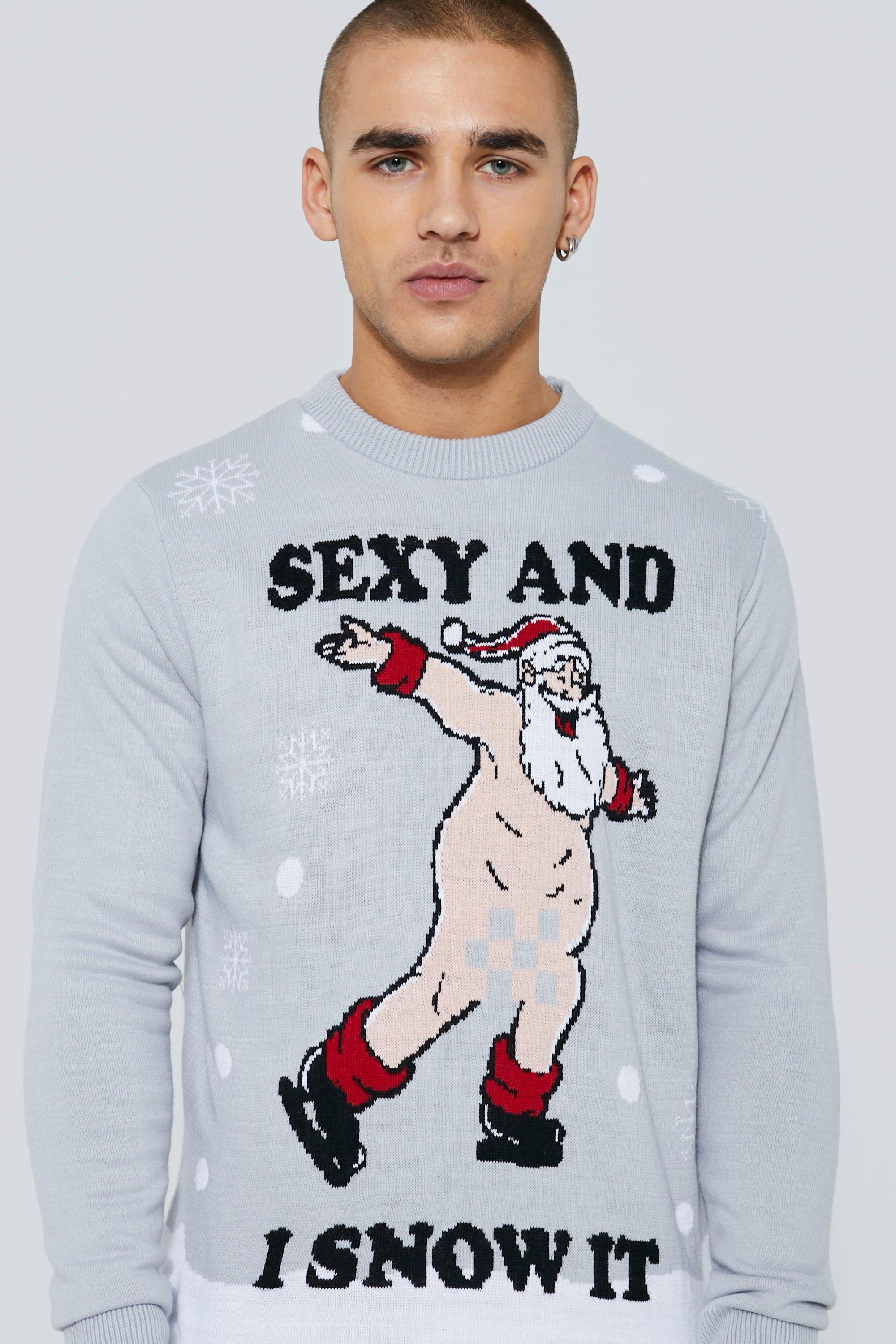 Boohoo mens outlet xmas jumper