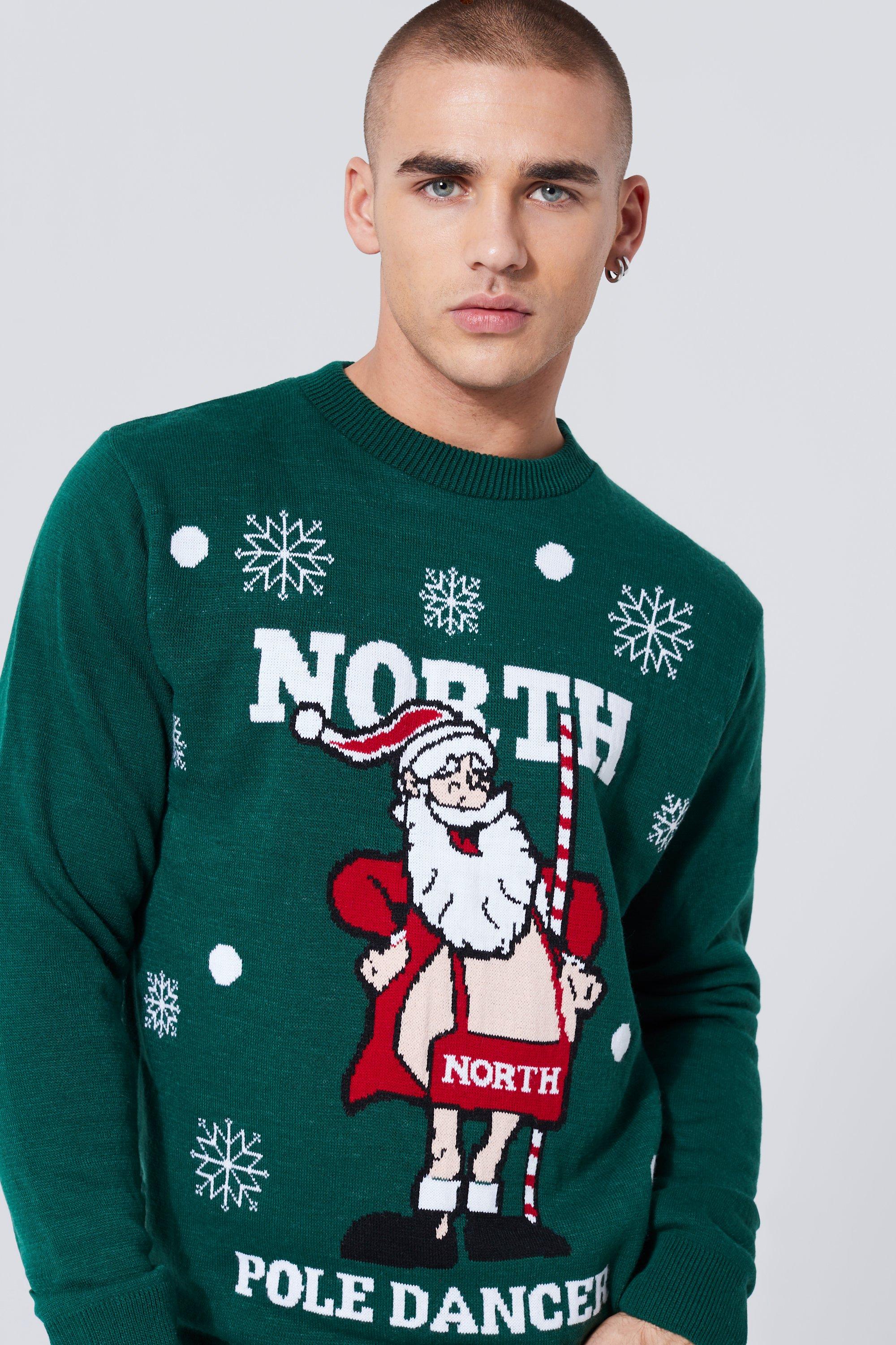 North pole dancer ugly christmas clearance sweater