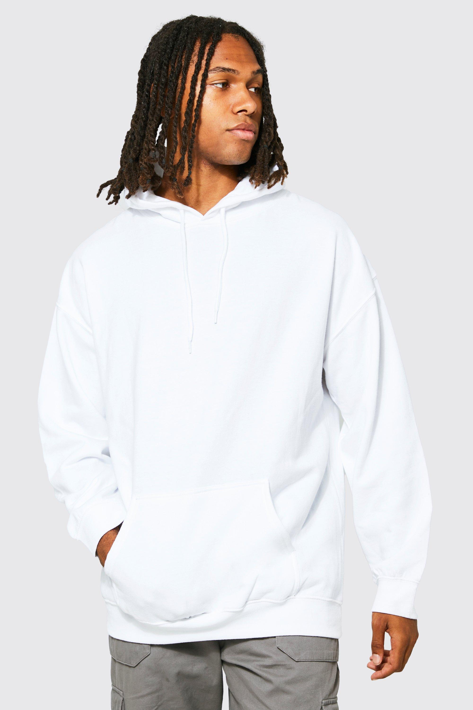 White hot sale hoodie graphic