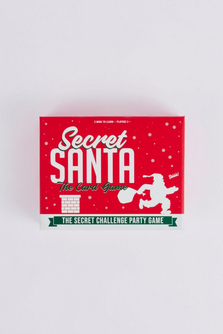 Clear transparent Secret Santa The Game