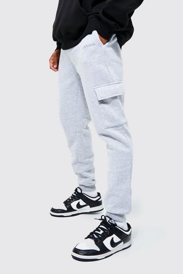 Official Skinny Fit Cargo Jogger grey marl