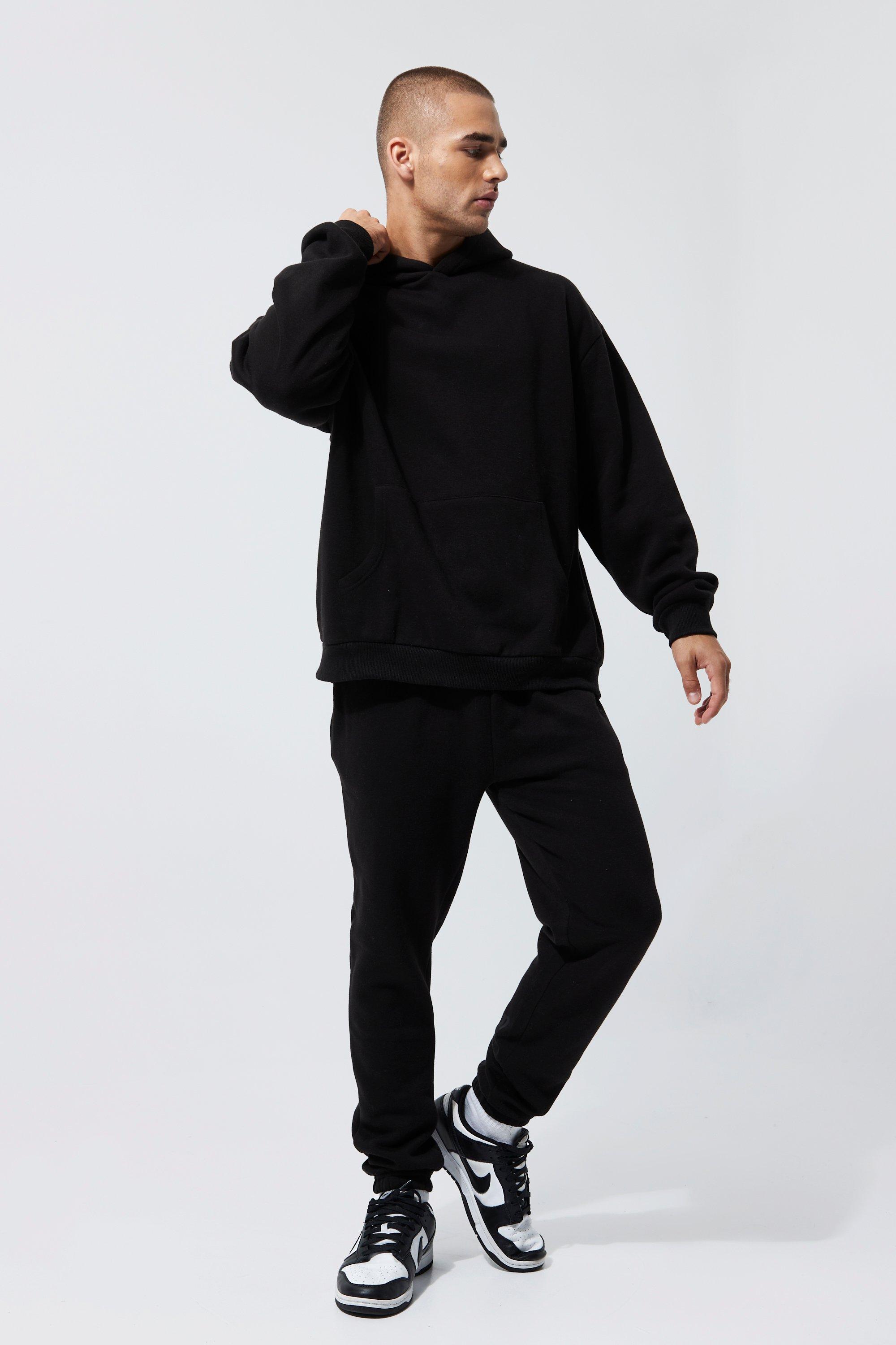 Homme Graffiti Oversized Hooded Tracksuit