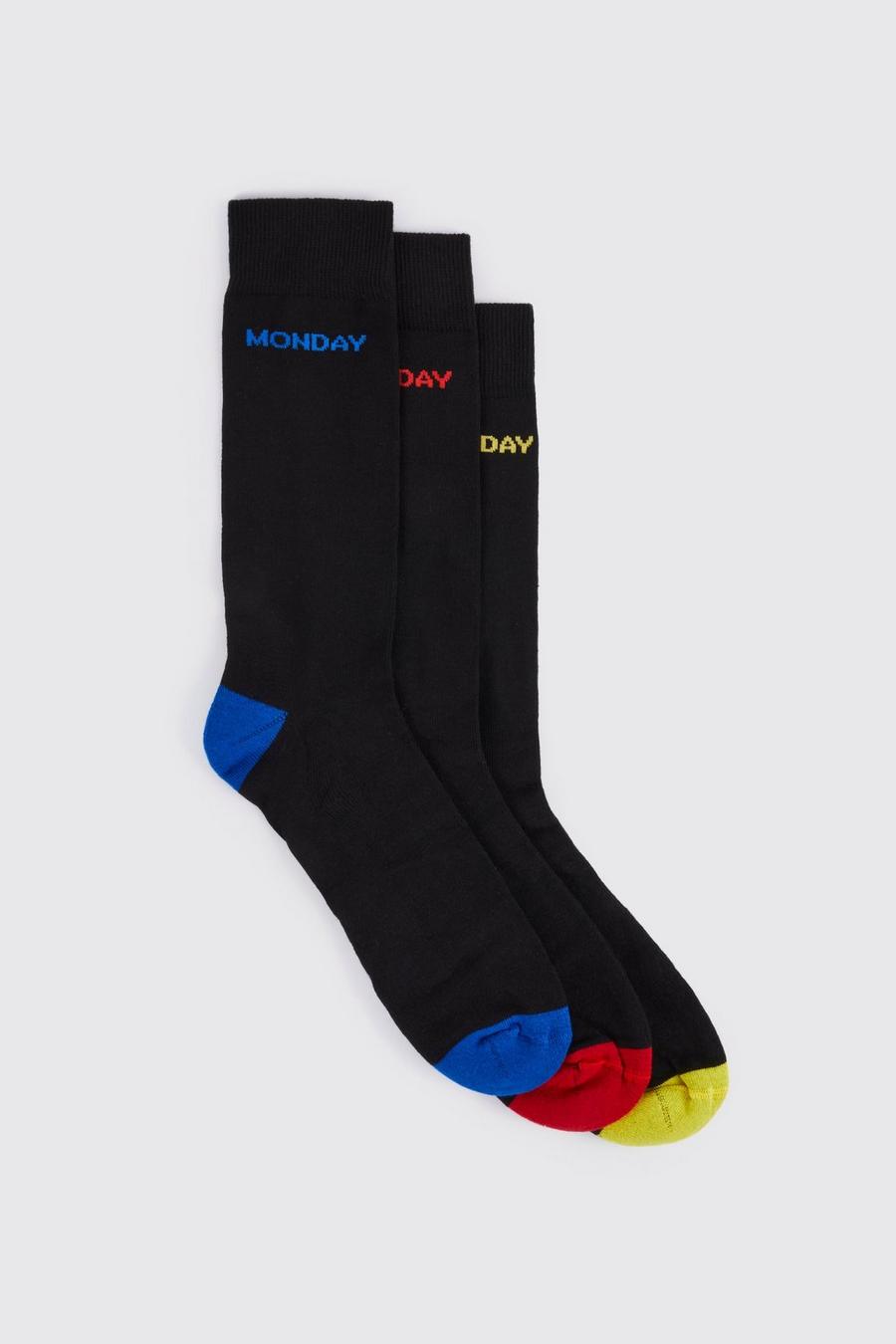 Multi 7 Pack Boxed Days Of The Week Socks image number 1