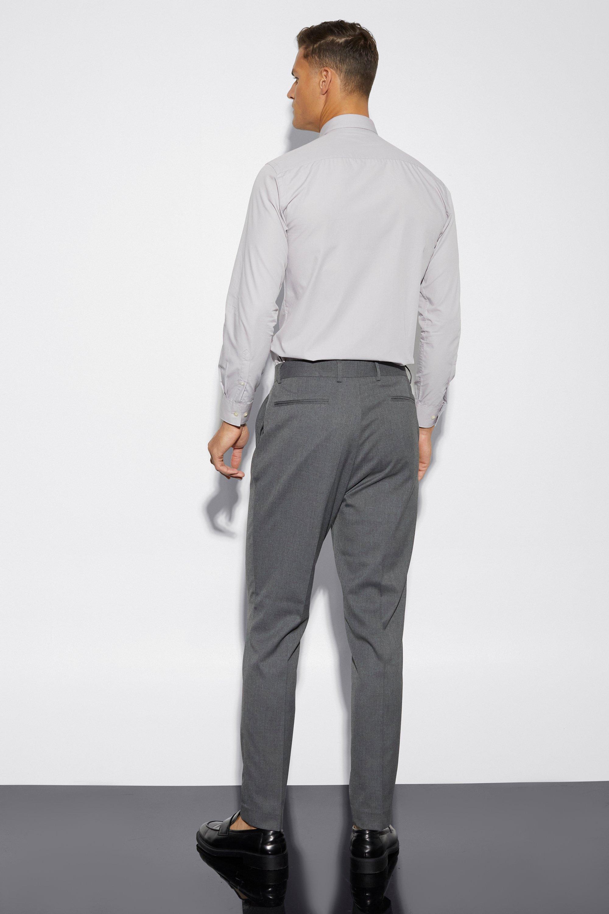 Tall Tapered Smart Trouser | boohoo