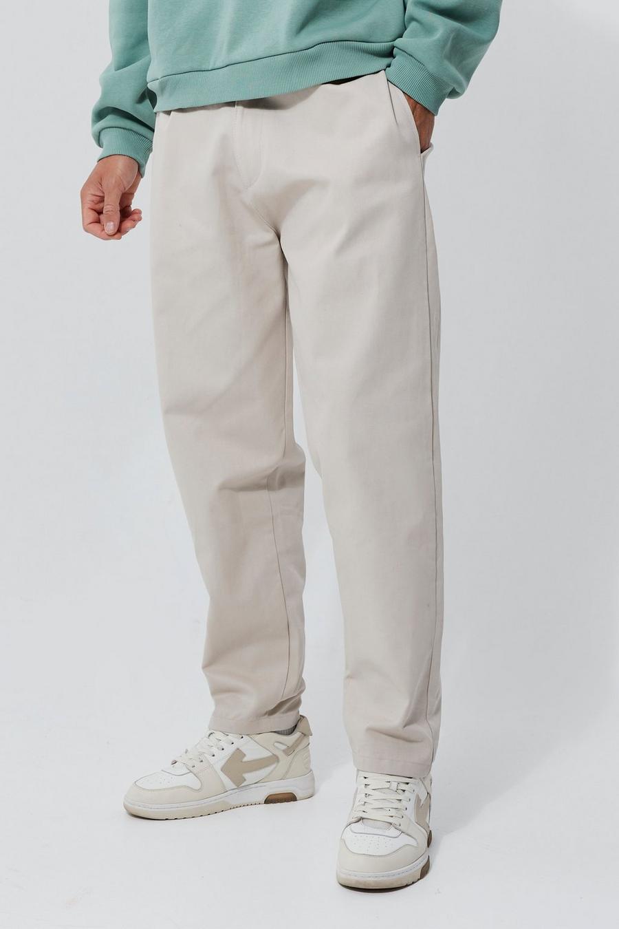 Stone Tall Smart Baggy Fit Chino image number 1