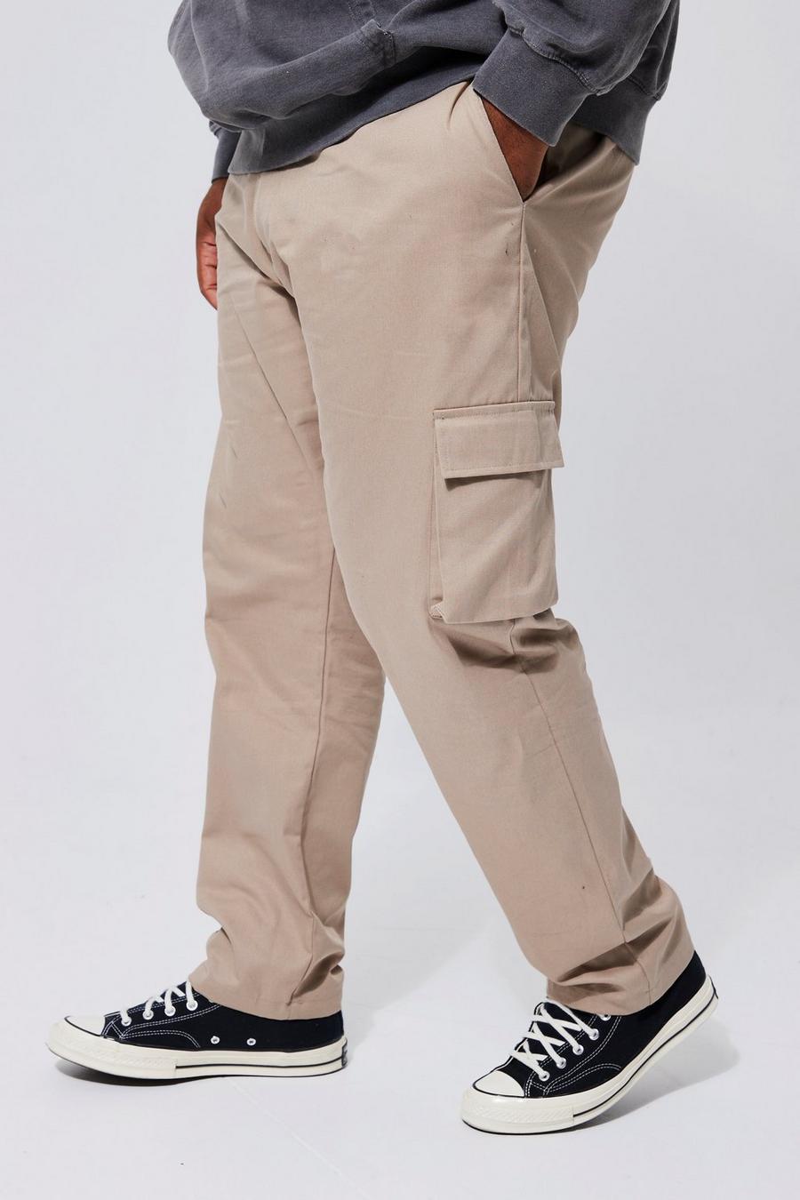 Sage Plus Regular Fit Cargo Trouser image number 1