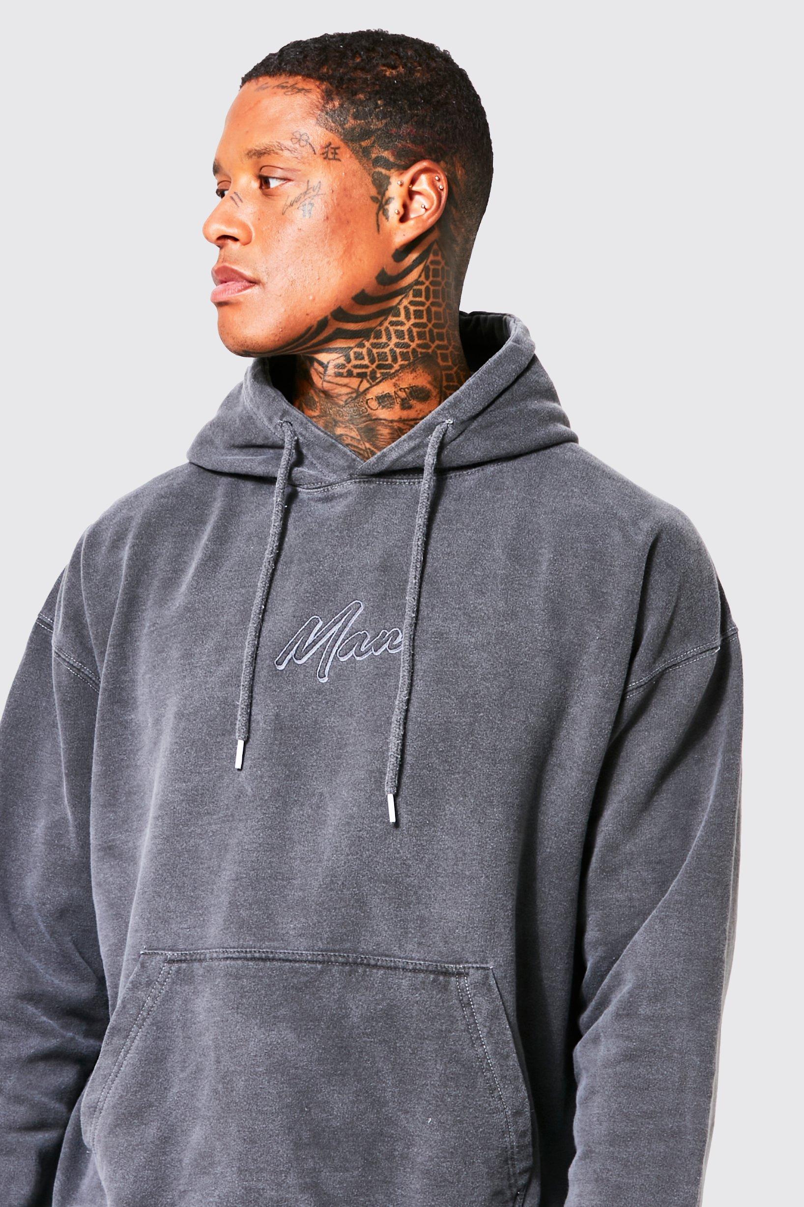 Washed Hoodie Grey