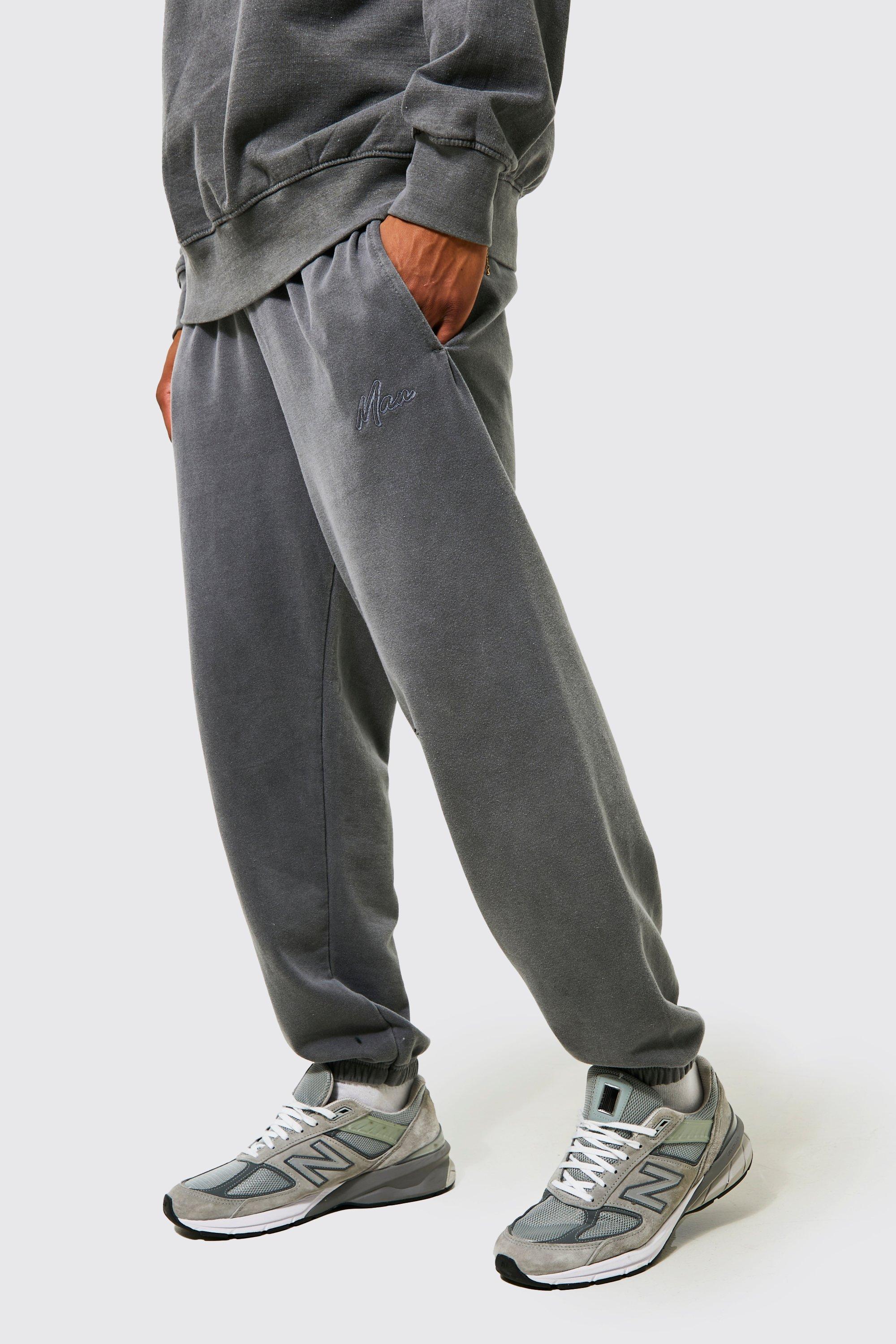 mens tracksuit bottoms boohoo