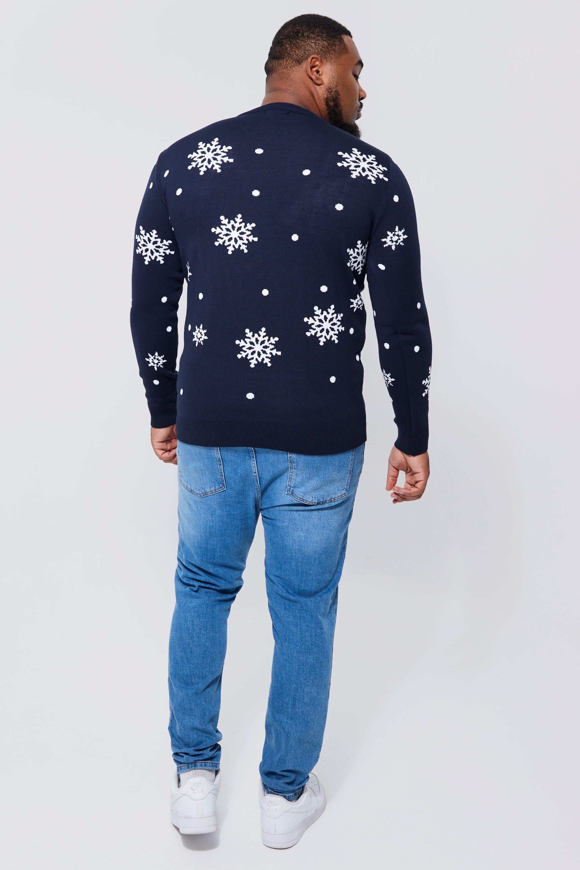 Navy blue 2025 christmas jumper