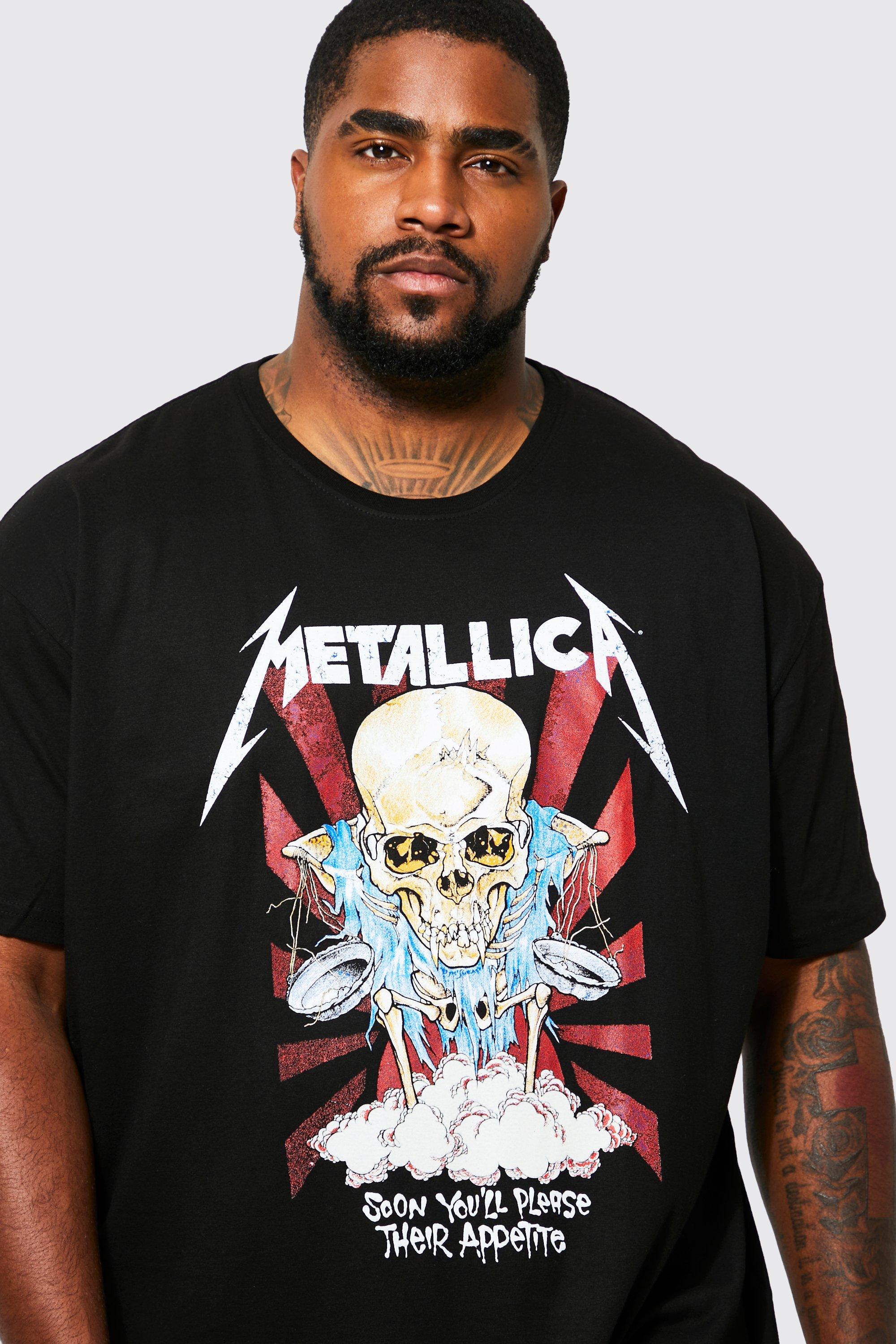 Metallica best sale shirt heren