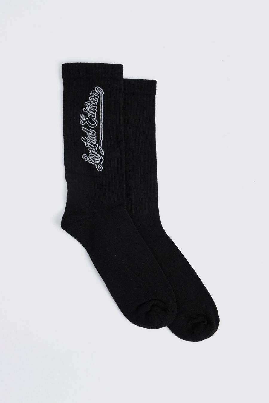Black Jacquard Limited Edition Sock