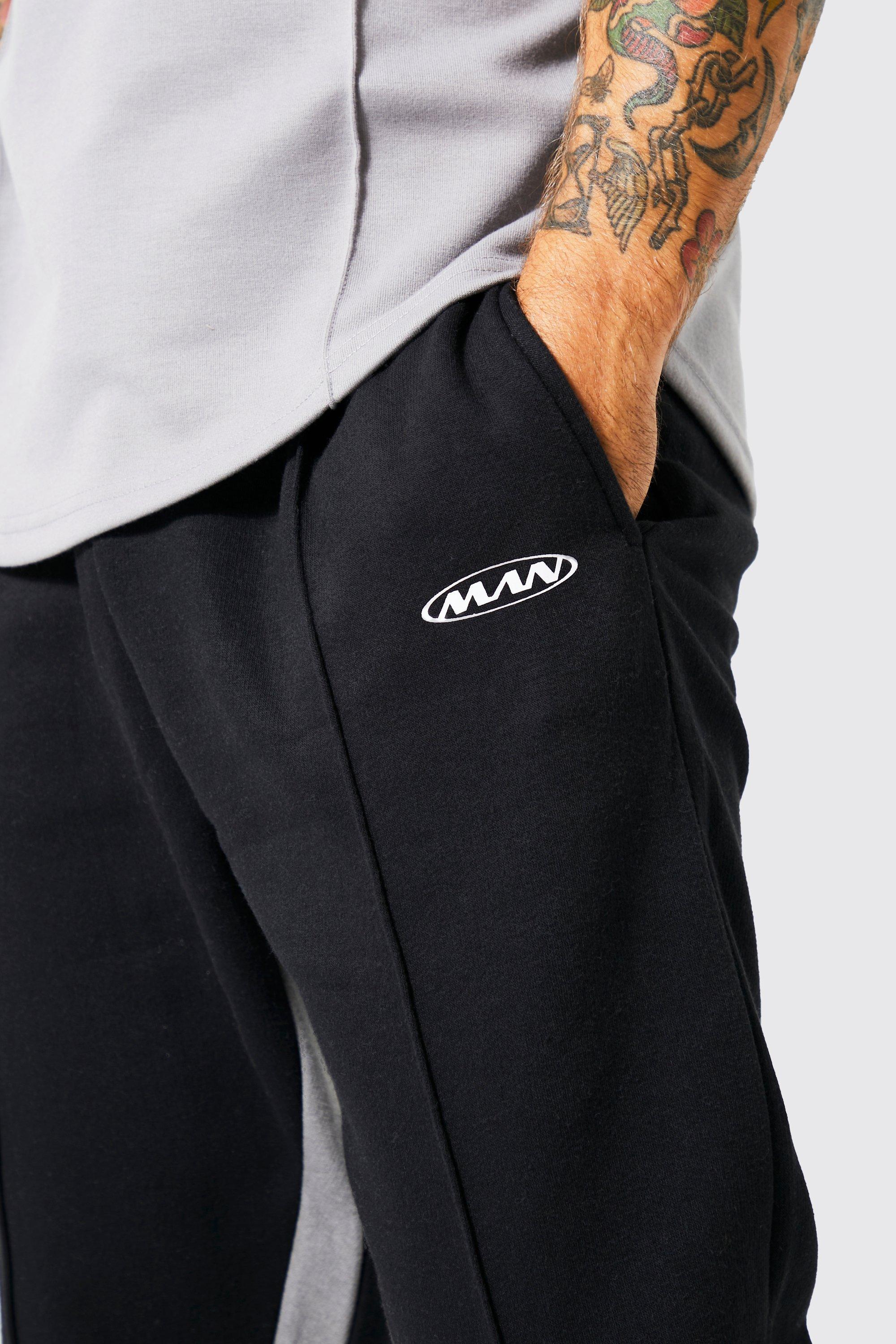 Boohoo mens tracksuit online bottoms