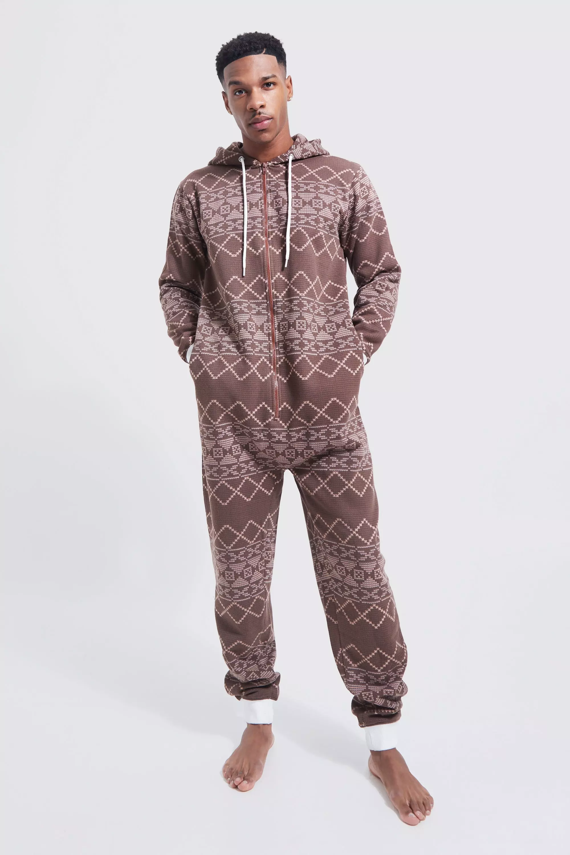 Mens leopard print discount onesie