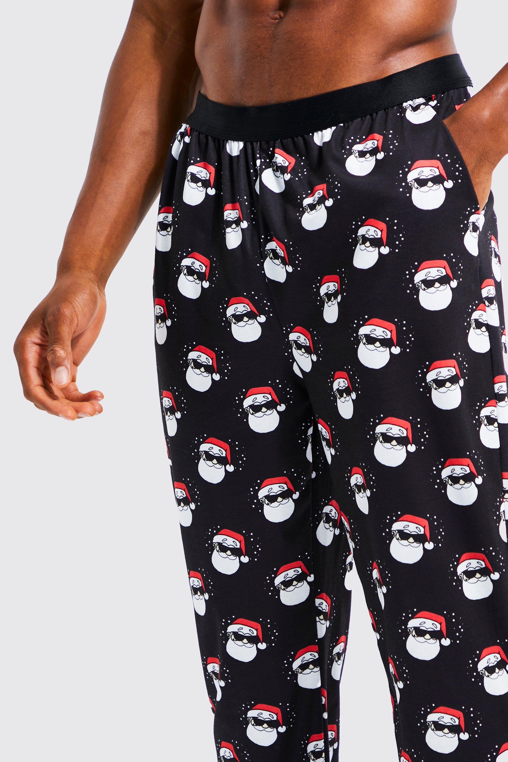 Mens santa pajama pants sale