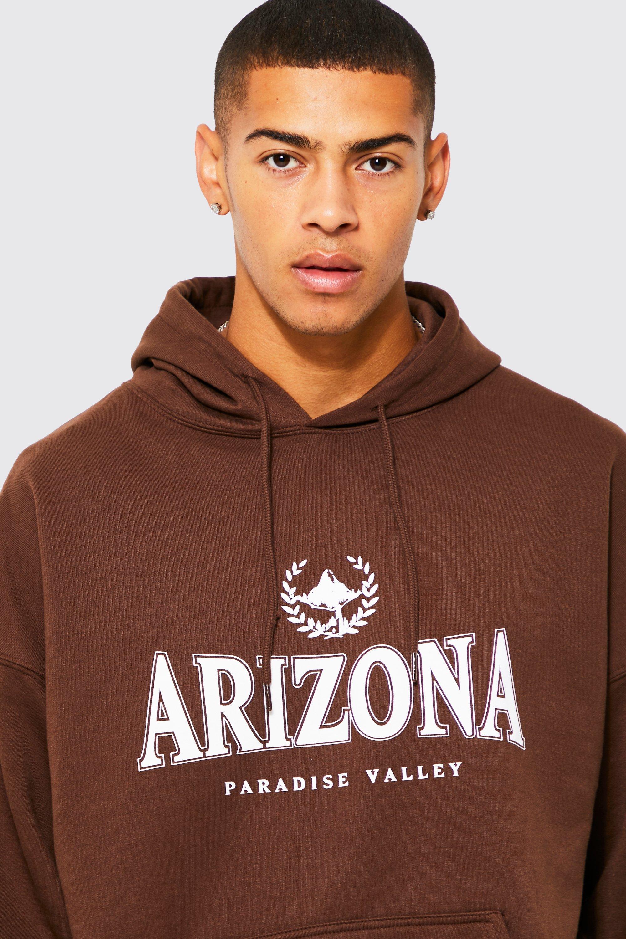 Oversized Arizona Varsity Graphic Hoodie