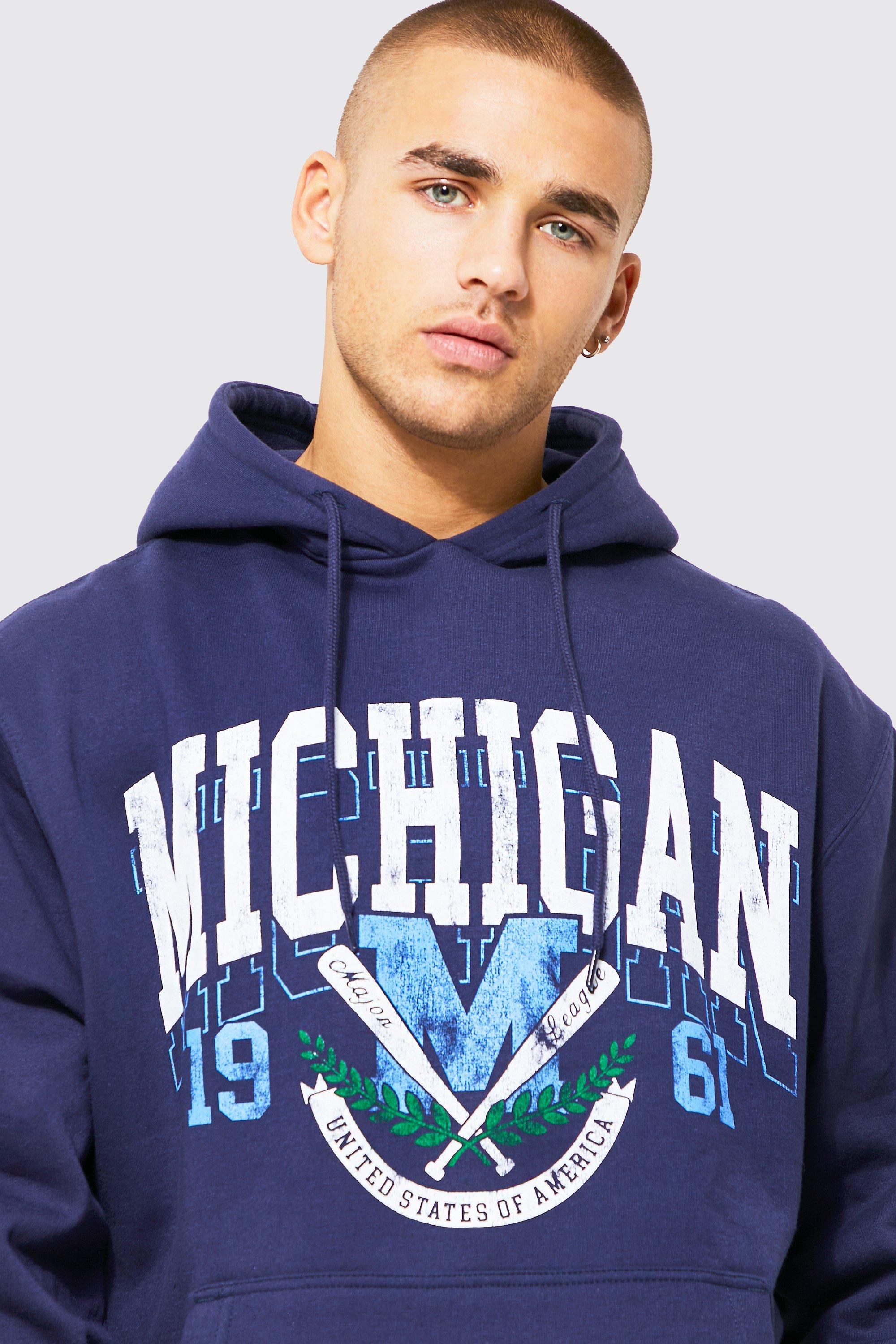 Men's hot sale michigan hoodie