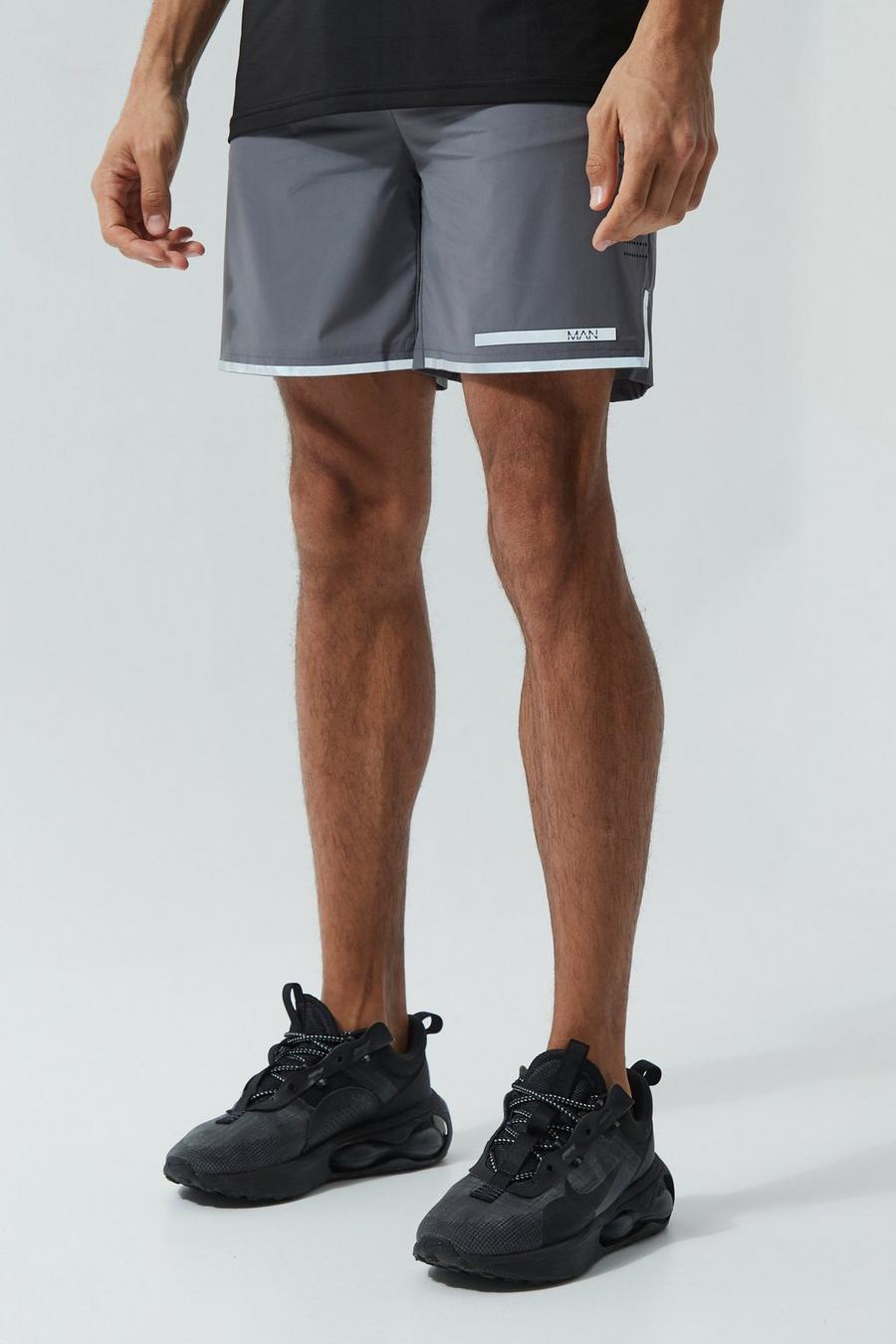 Charcoal grey Tall Man Active 5 Inch Performance Shorts