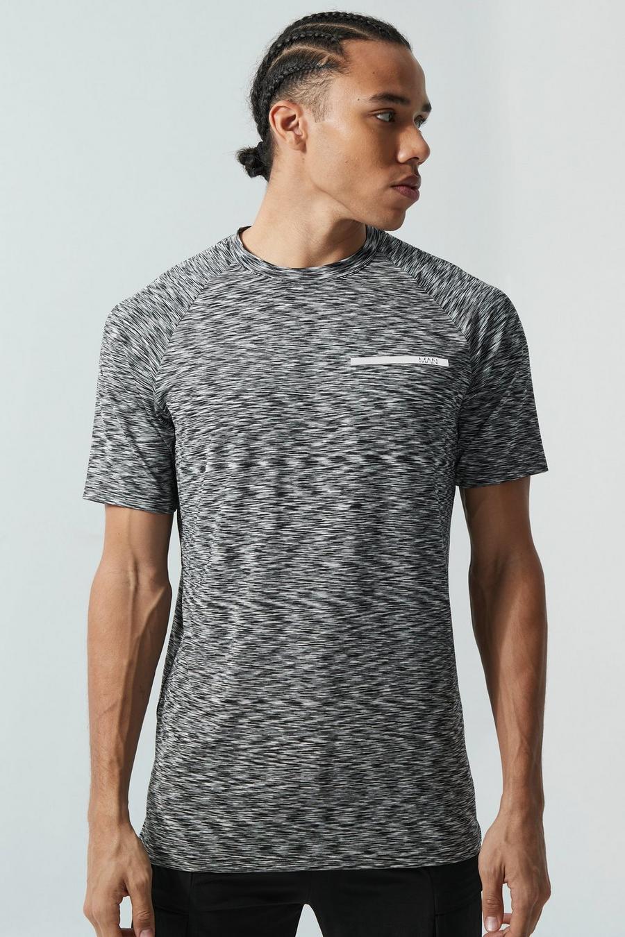 Tall - T-shirt de sport performance - MAN Active, Black image number 1