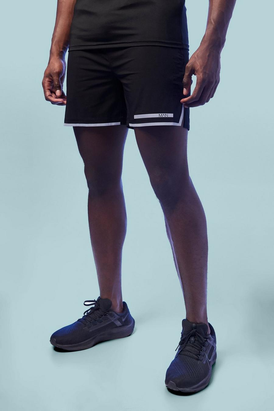 Black Man Active 5 Inch Performance Shorts Klein image number 1