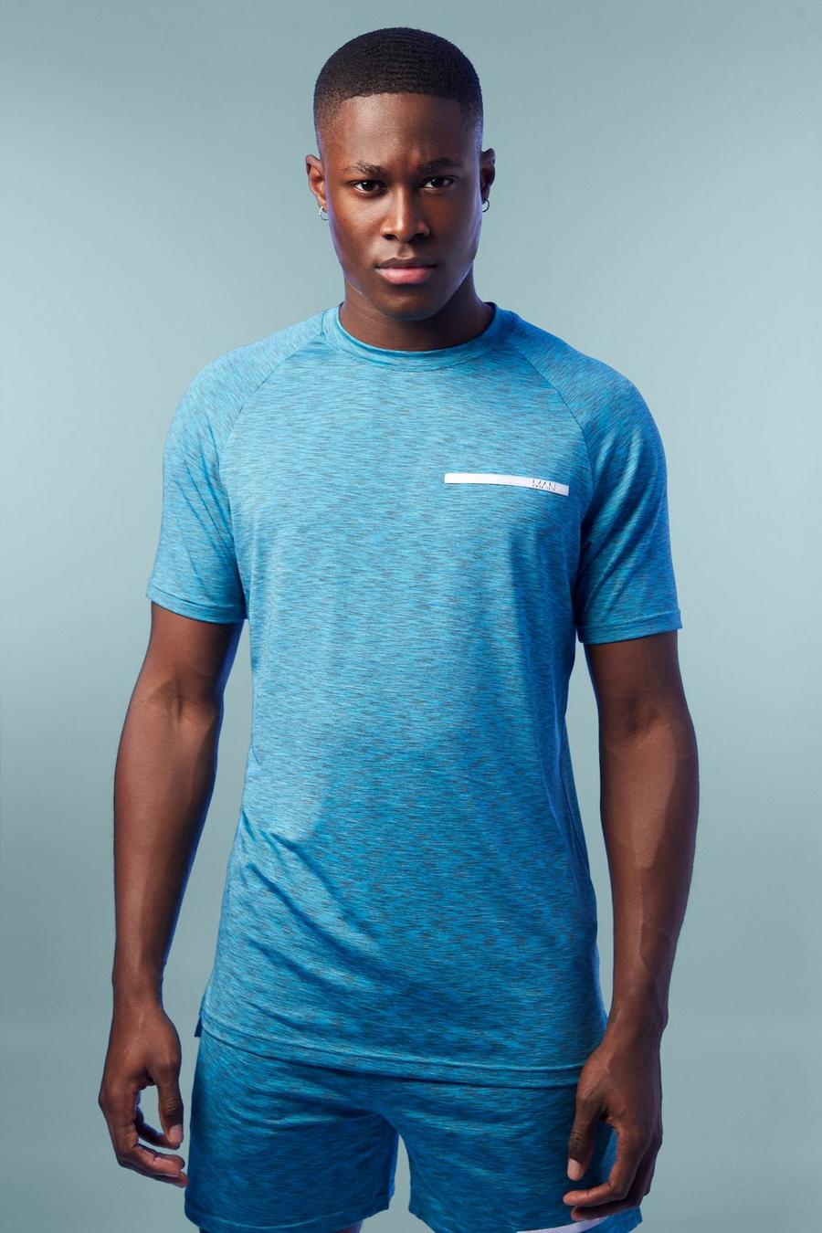 T-shirt de sport performance - MAN Active, Teal image number 1