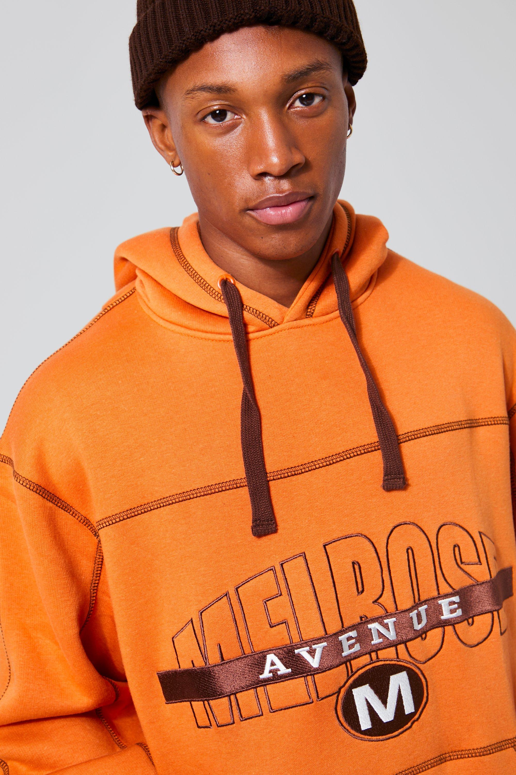 Melrose Oversized Contrast Hoodie