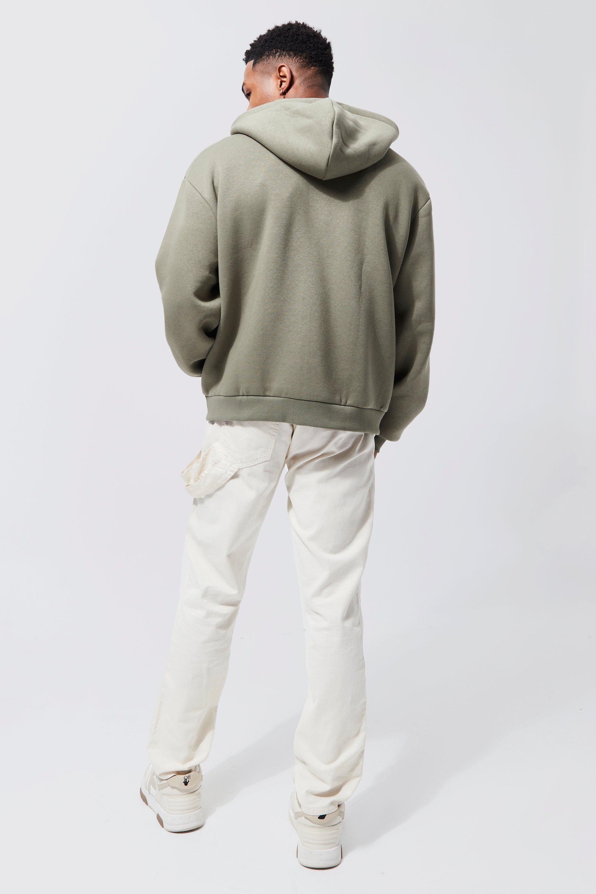 Boxy Oversized Bungee Hem Official Hoodie