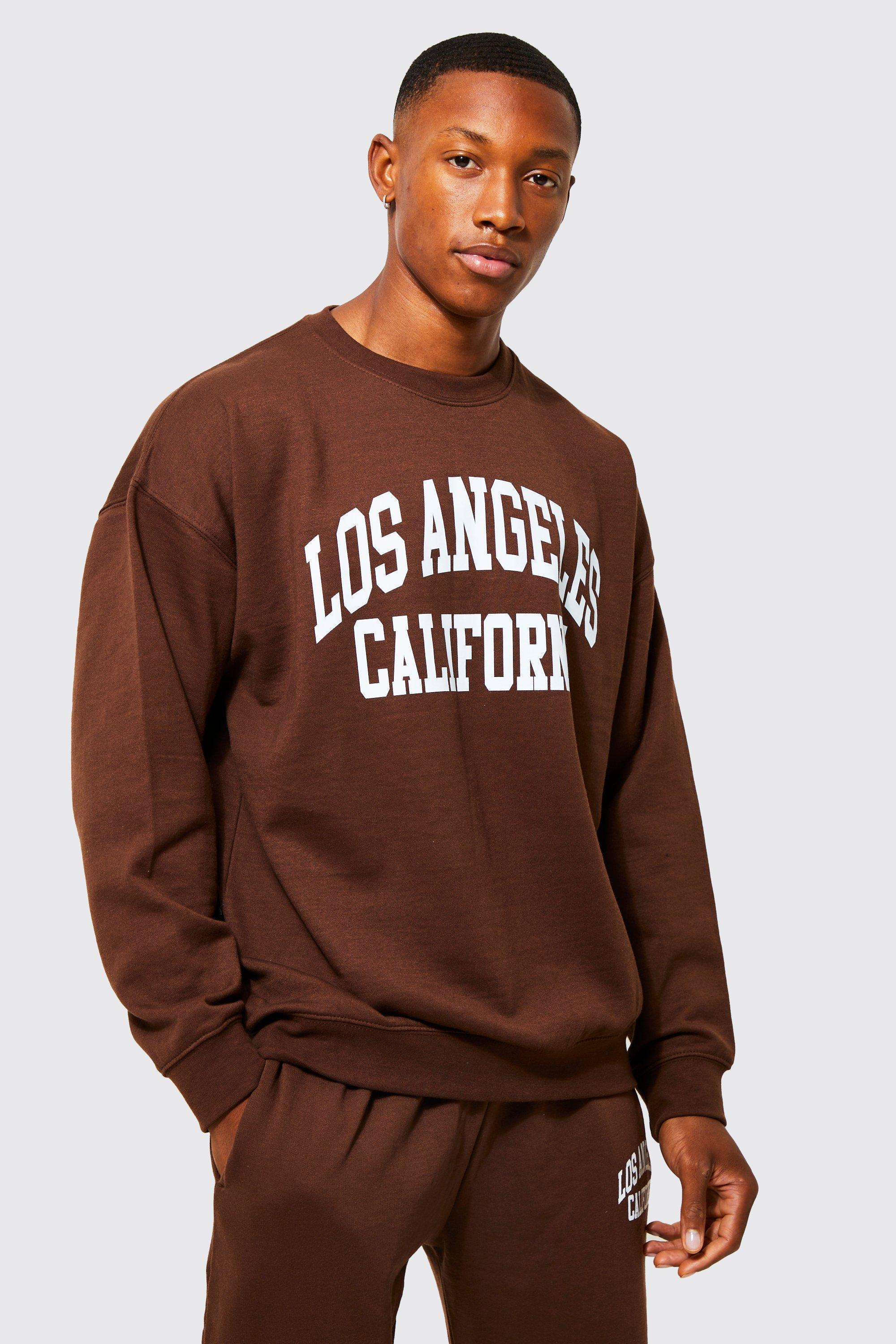 Los Angeles Varsity Sweater LA Crewneck Los Angeles Hoodie 