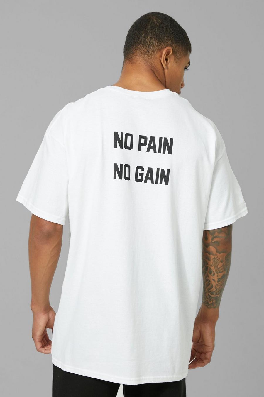 White Man Active Oversized No Pain T-shirt image number 1