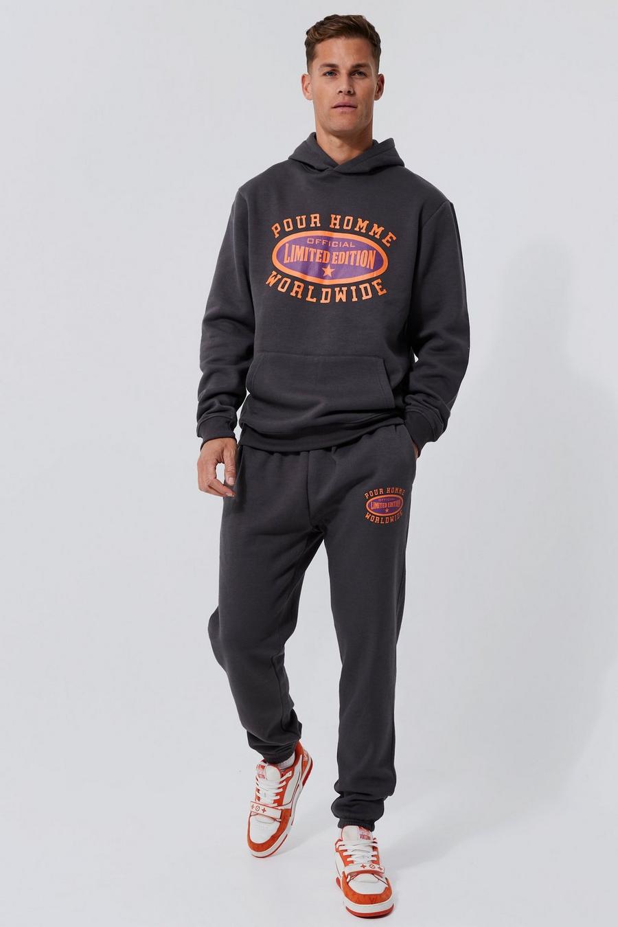 Dark grey Tall Pour Homme Limited Edition Tracksuit image number 1