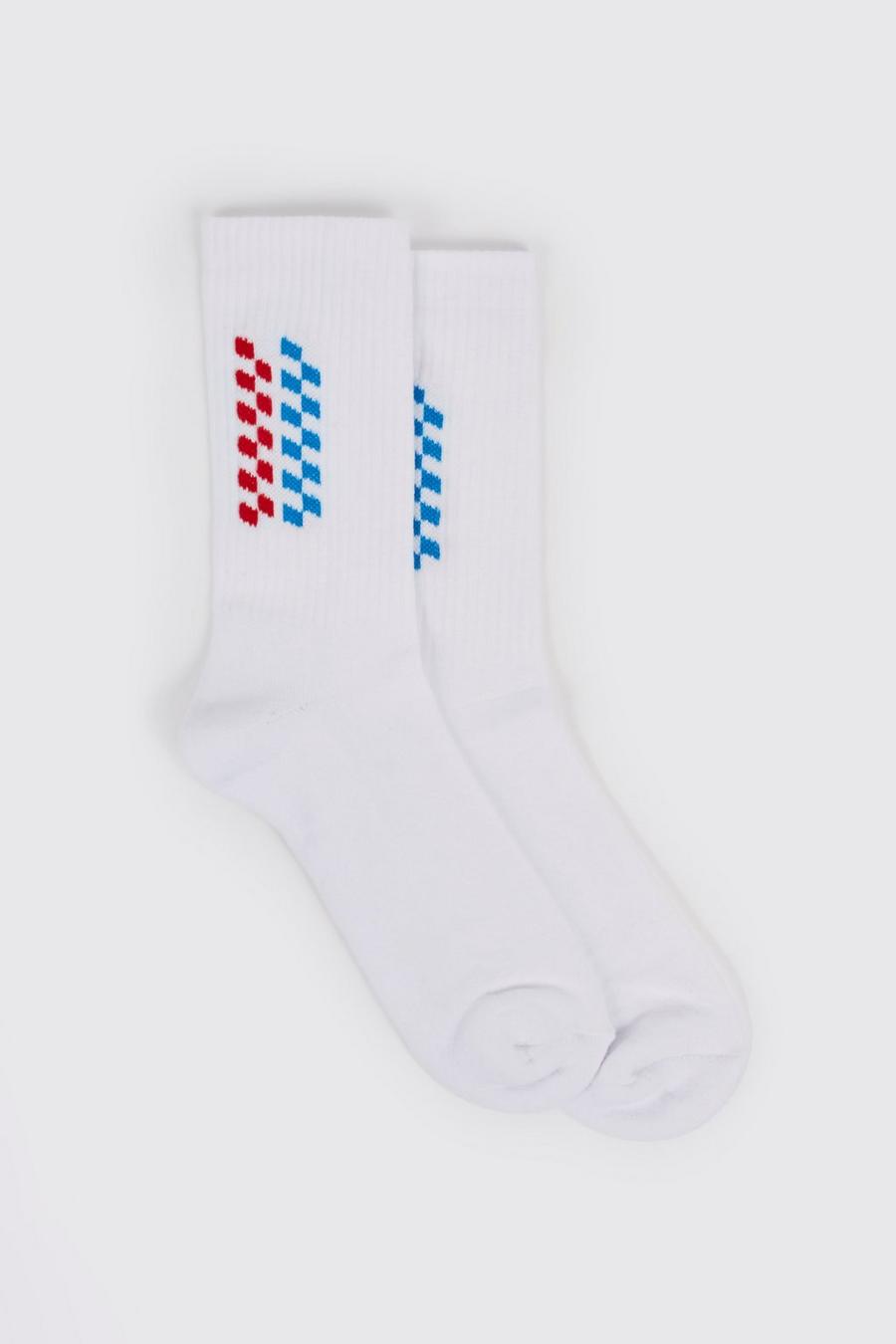 Calcetines con bordado Racing Point, White image number 1