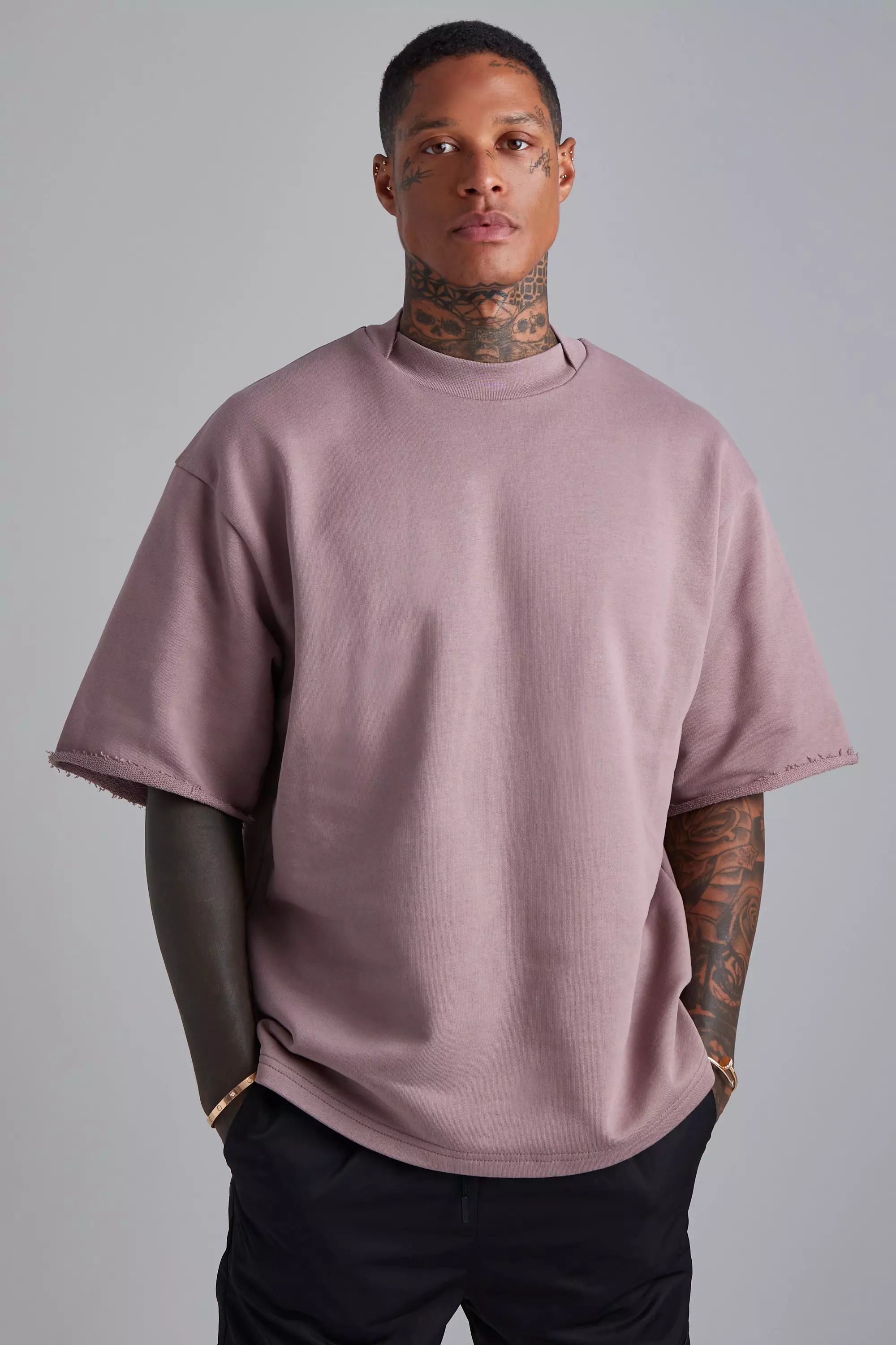 Oversized short cheap sleeve sweatshirt mens