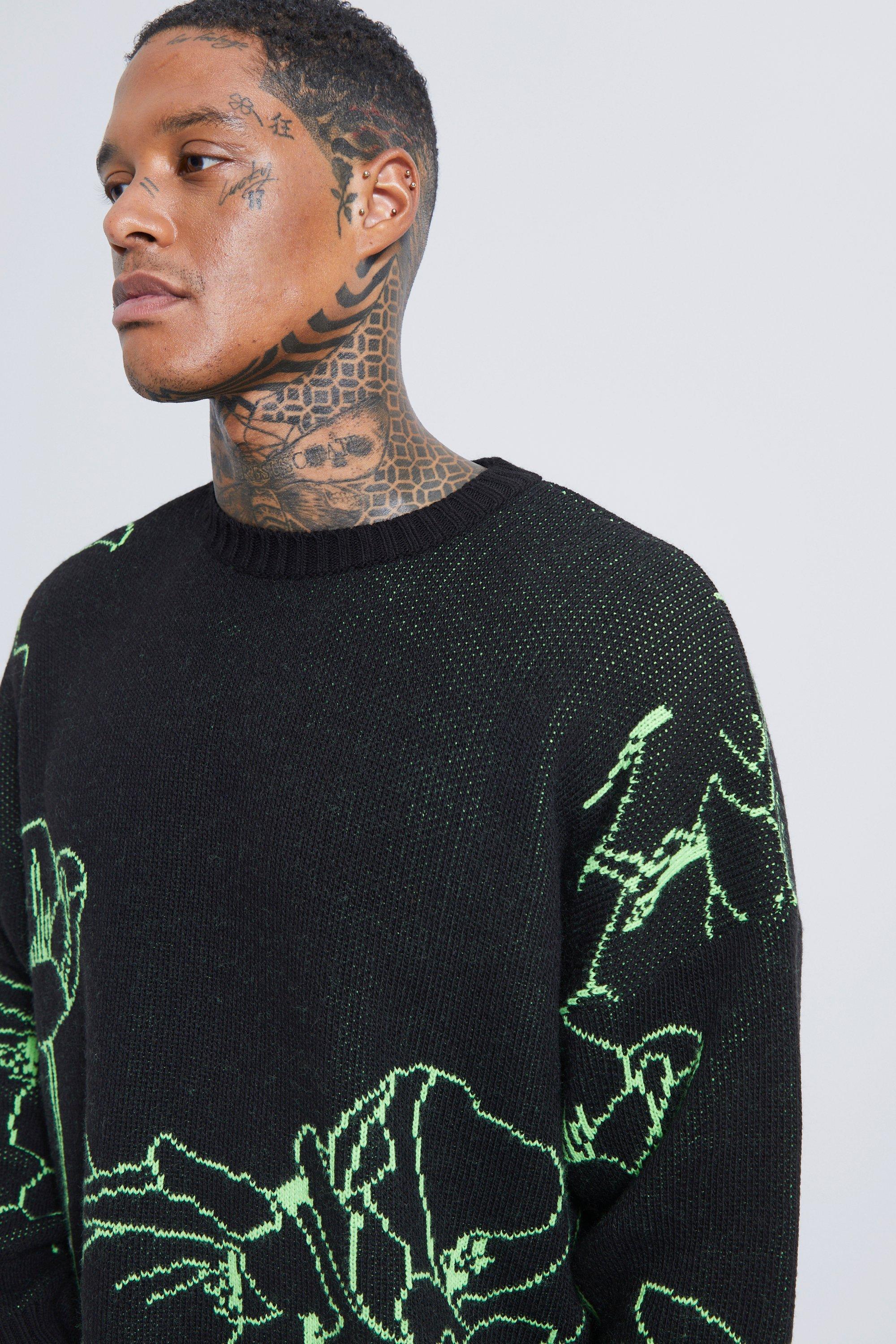 Neon green jumpers hotsell