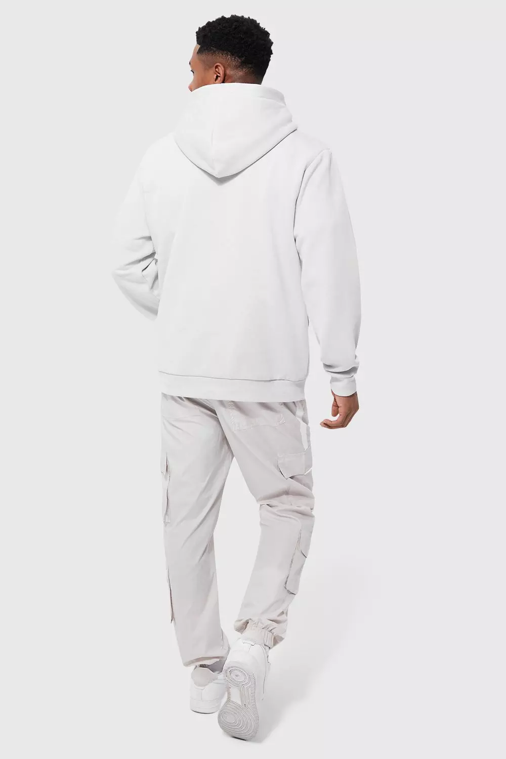 Stone Fixed Waist Slim MAN Shell Cargo Trouser alternative image