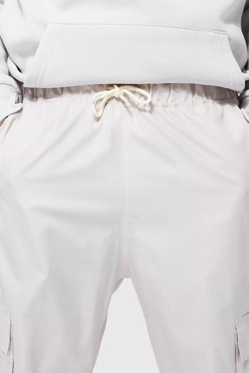 Stone Fixed Waist Slim MAN Shell Cargo Trouser alternative image