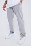 Skinny Fit Velour Pintuck Jogger  